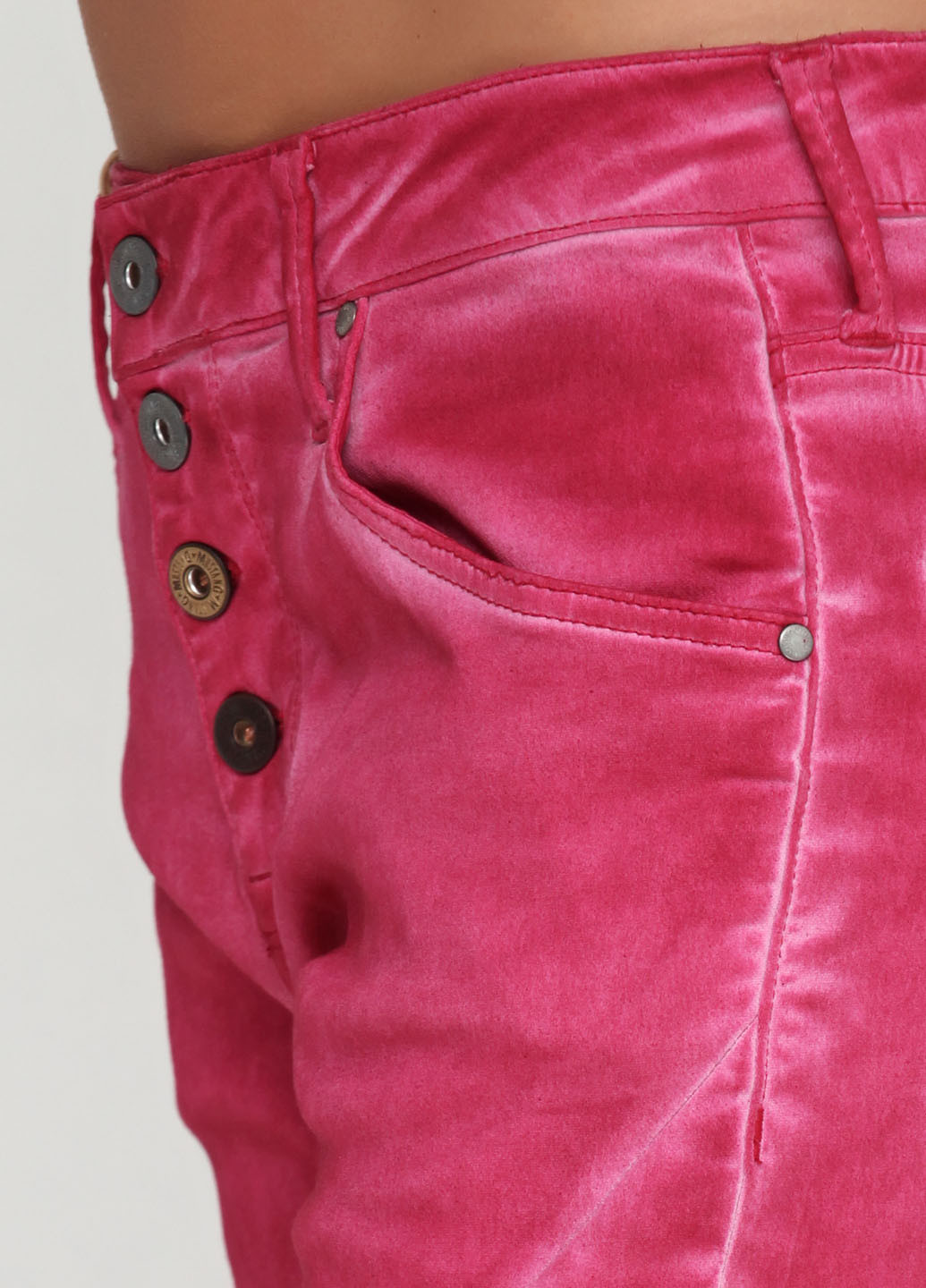 Розовые демисезонные джинсы Mustang