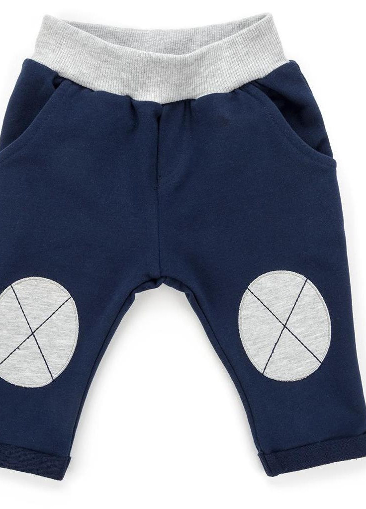 Синий демисезонный костюм десткий с зайцем (9513-74b-blue) Breeze