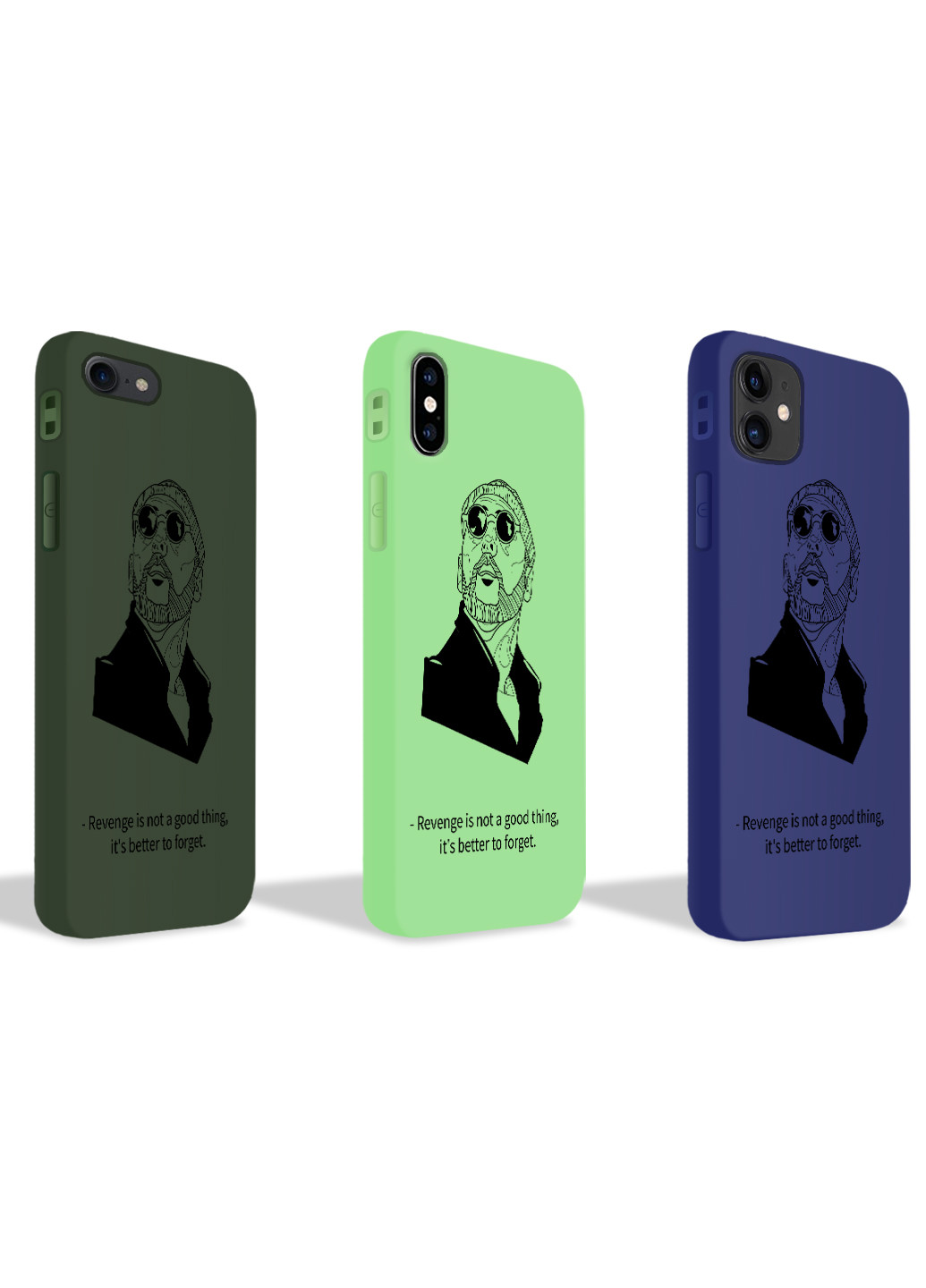 Чехол силиконовый Apple Iphone Xs Max Леон Киллер (Leon) (8226-1451) MobiPrint (219774895)