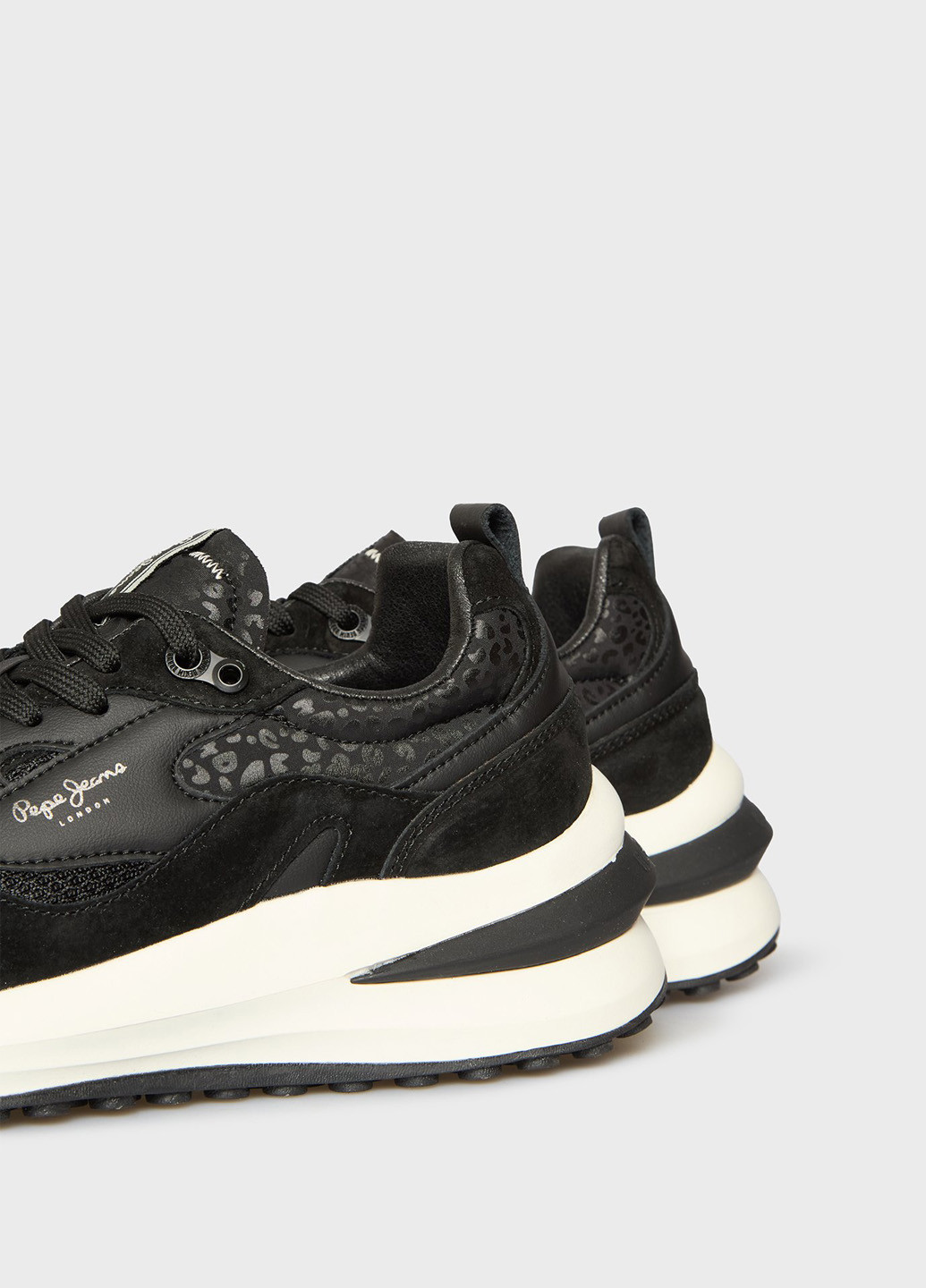 Кроссовки Pepe Jeans чёрные демисезоны (366292617)