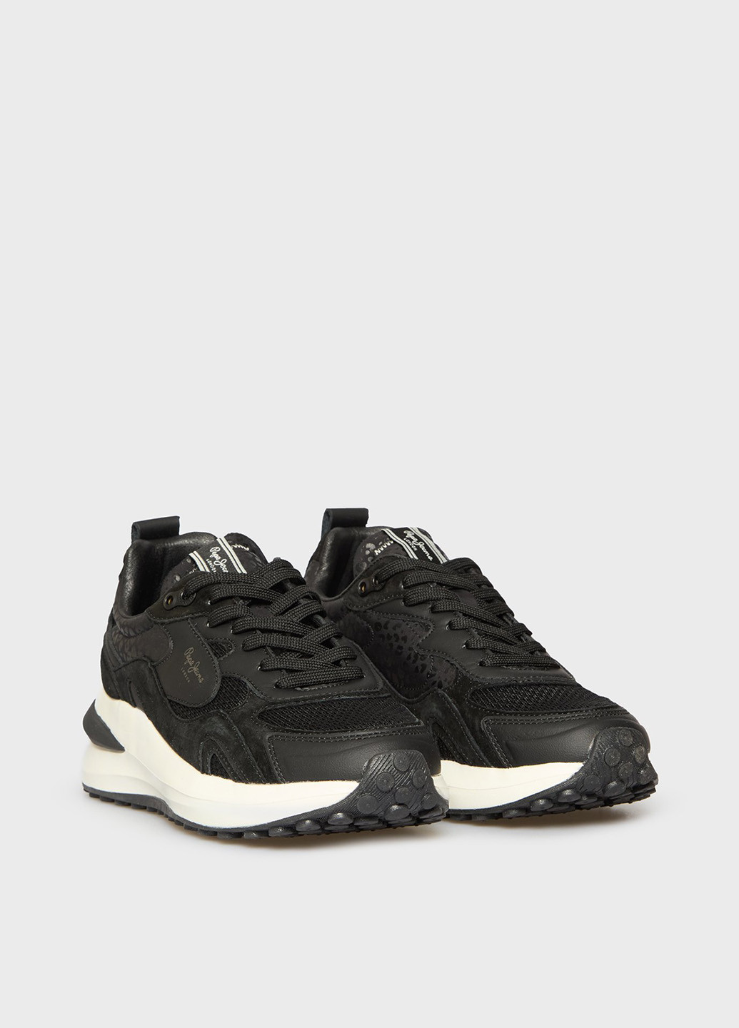 Кроссовки Pepe Jeans чёрные демисезоны (366292617)