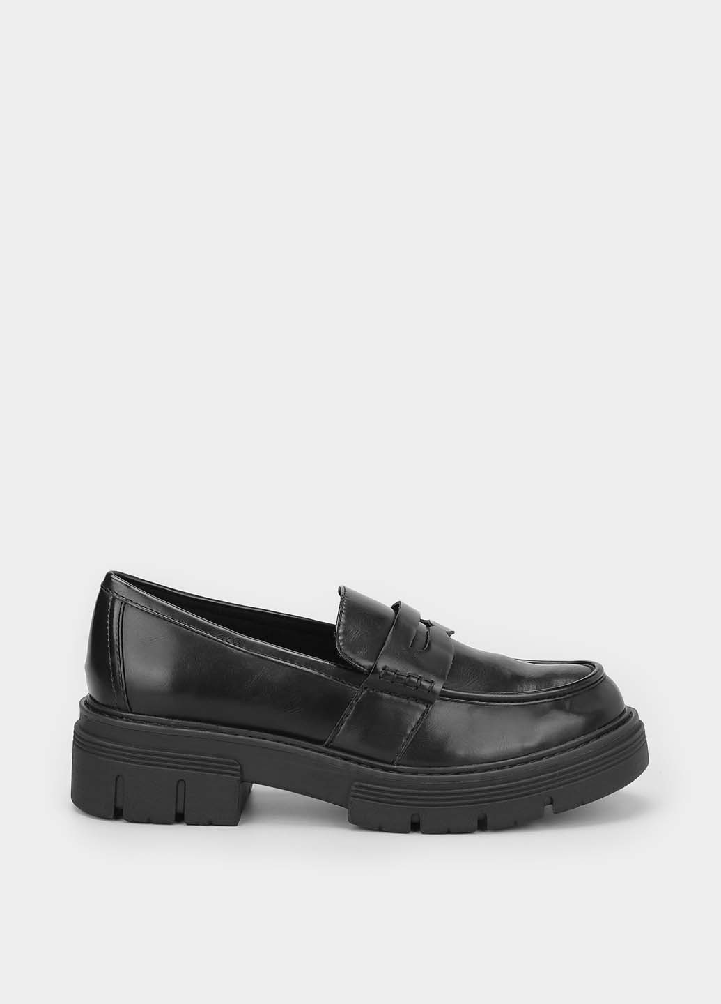 Marco Tozzi Туфлі лофери чорний з штучна шкіра, — демісезон (329145192)