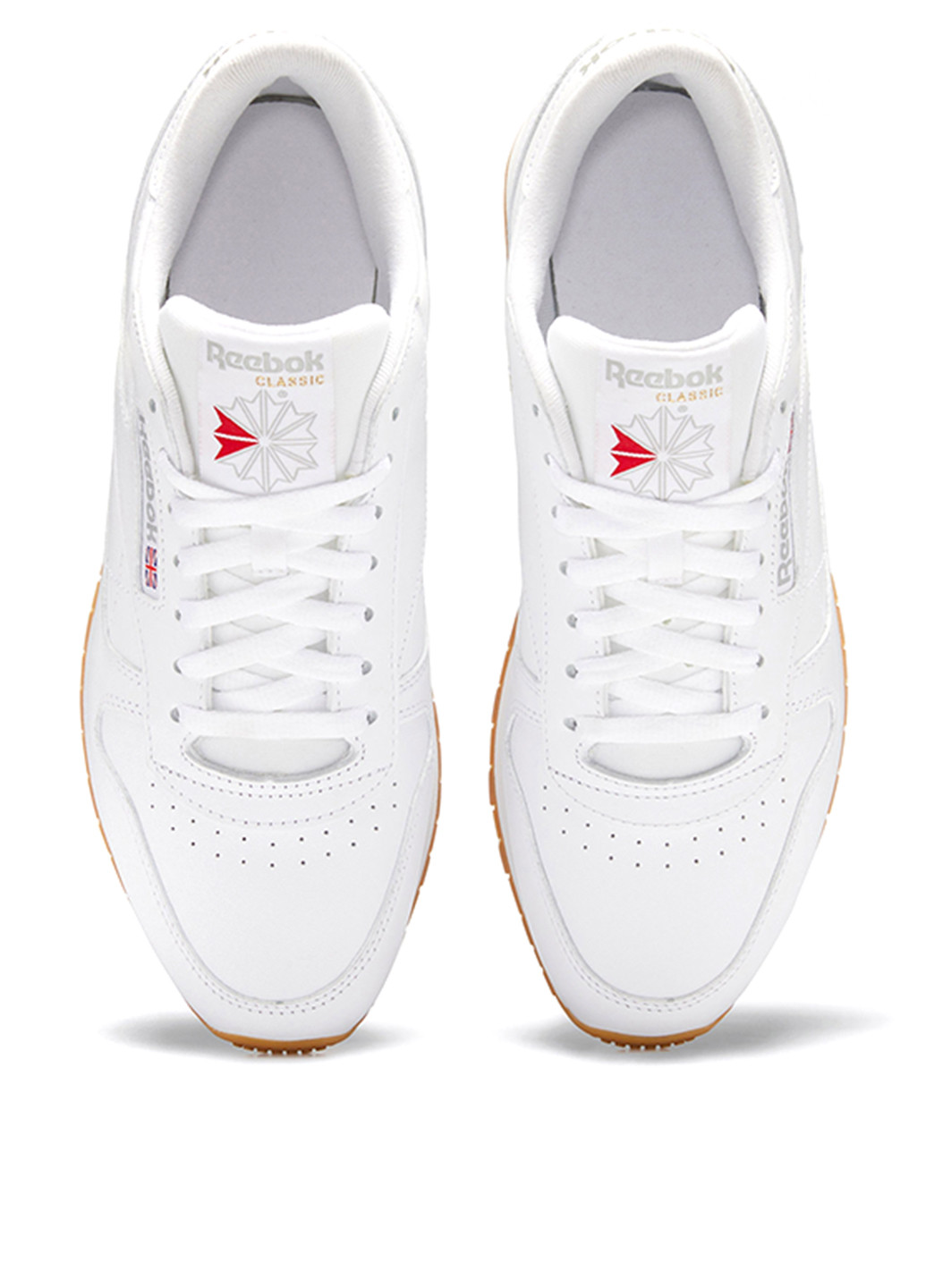 Белые всесезонные кроссовки Reebok CLASSIC LEATHER
