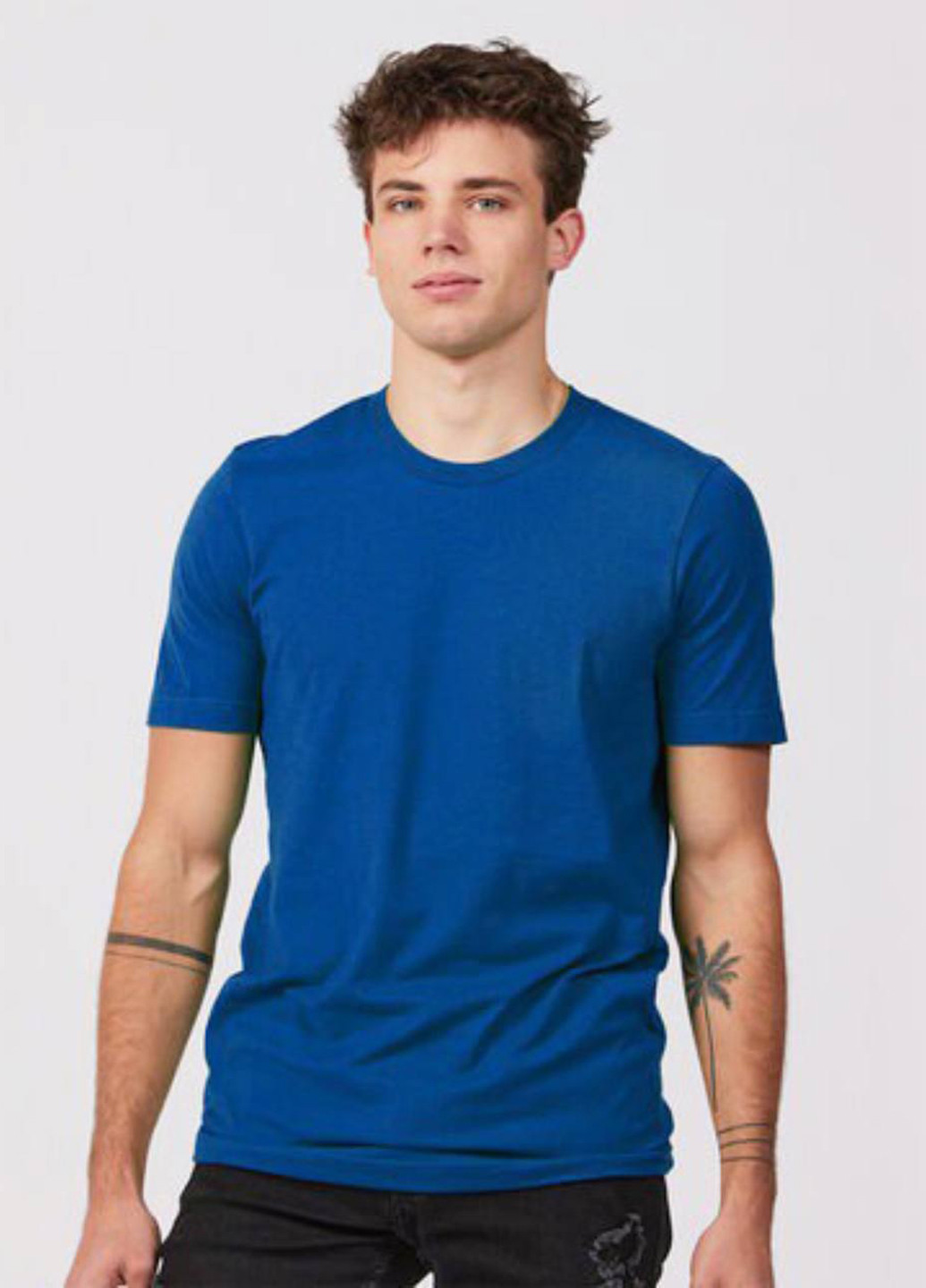 Синяя футболка Tultex