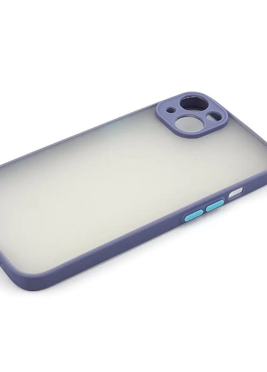 Силиконовый Чехол Накладка Avenger Totu Series Separate Camera Для iPhone 14 Lavender Grey No Brand (254916508)