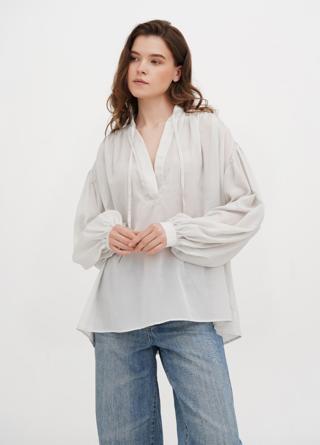 Айвори блуза ESSME