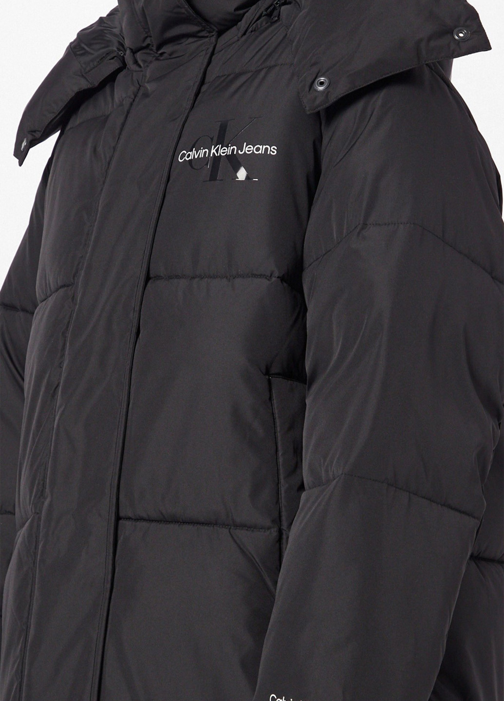 Черная зимняя куртка Calvin Klein Jeans