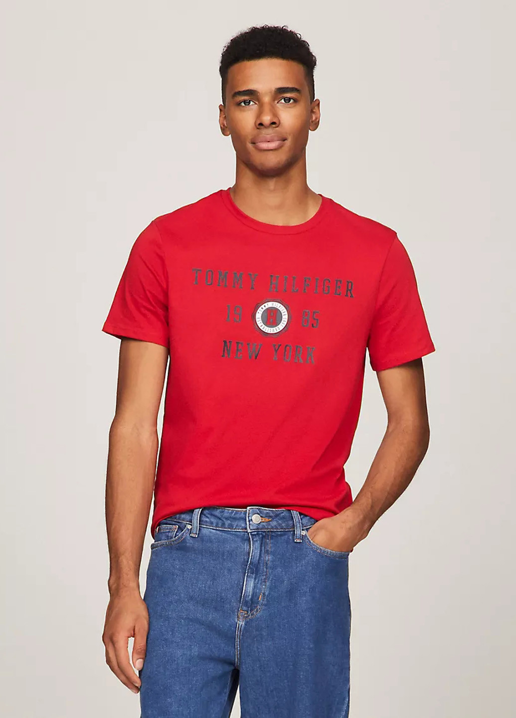 Червона футболка Tommy Hilfiger