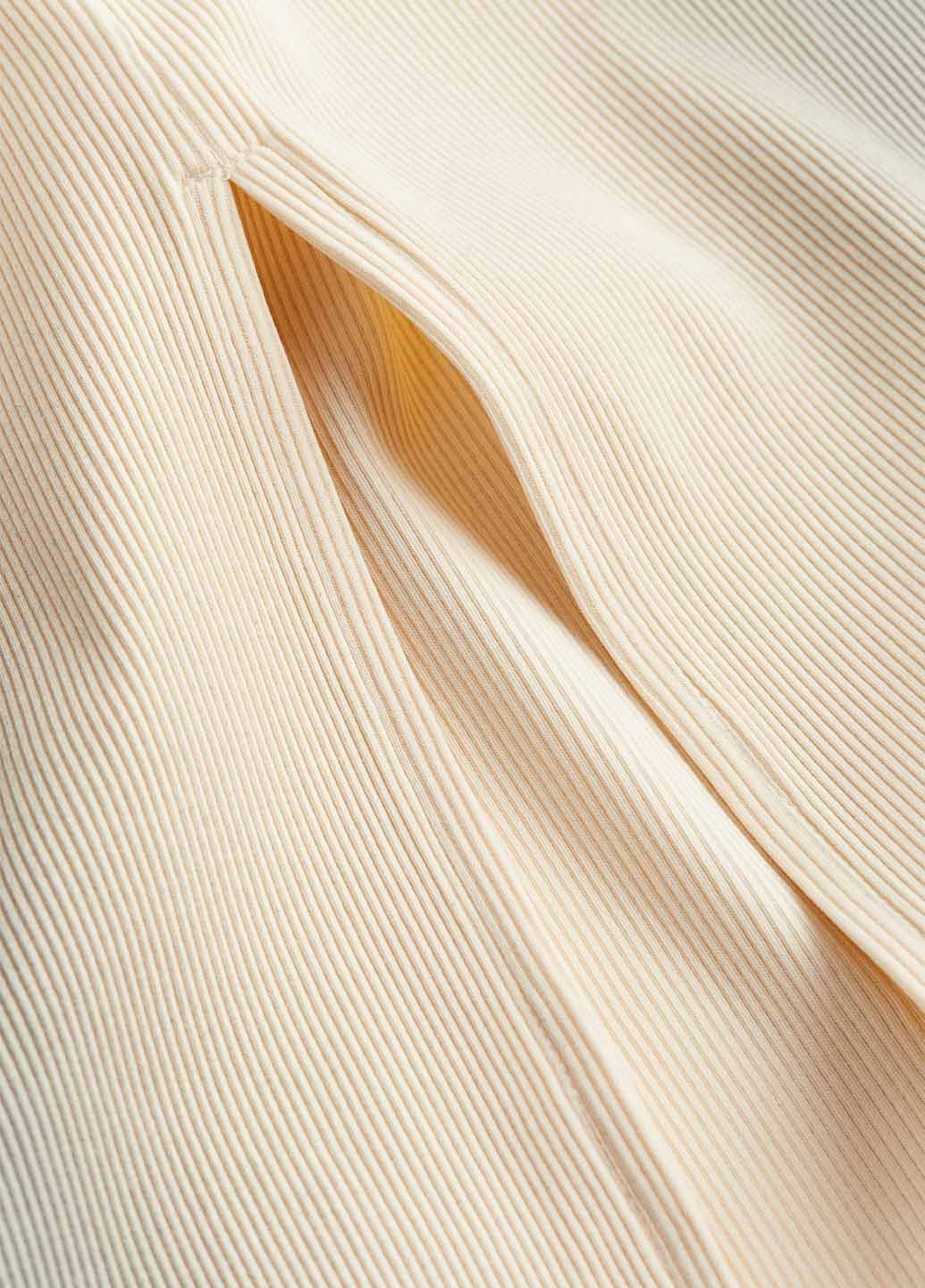 Бежевая кэжуал градиентной расцветки юбка H&M карандаш