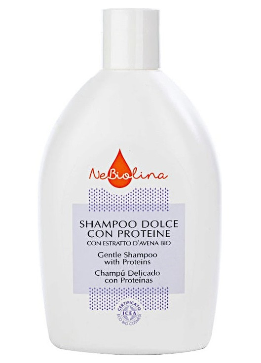 Шампунь для волос с протеинами Gentle Shampoo with Proteins, 500 мл Nebiolina 8002849494394 (237407339)
