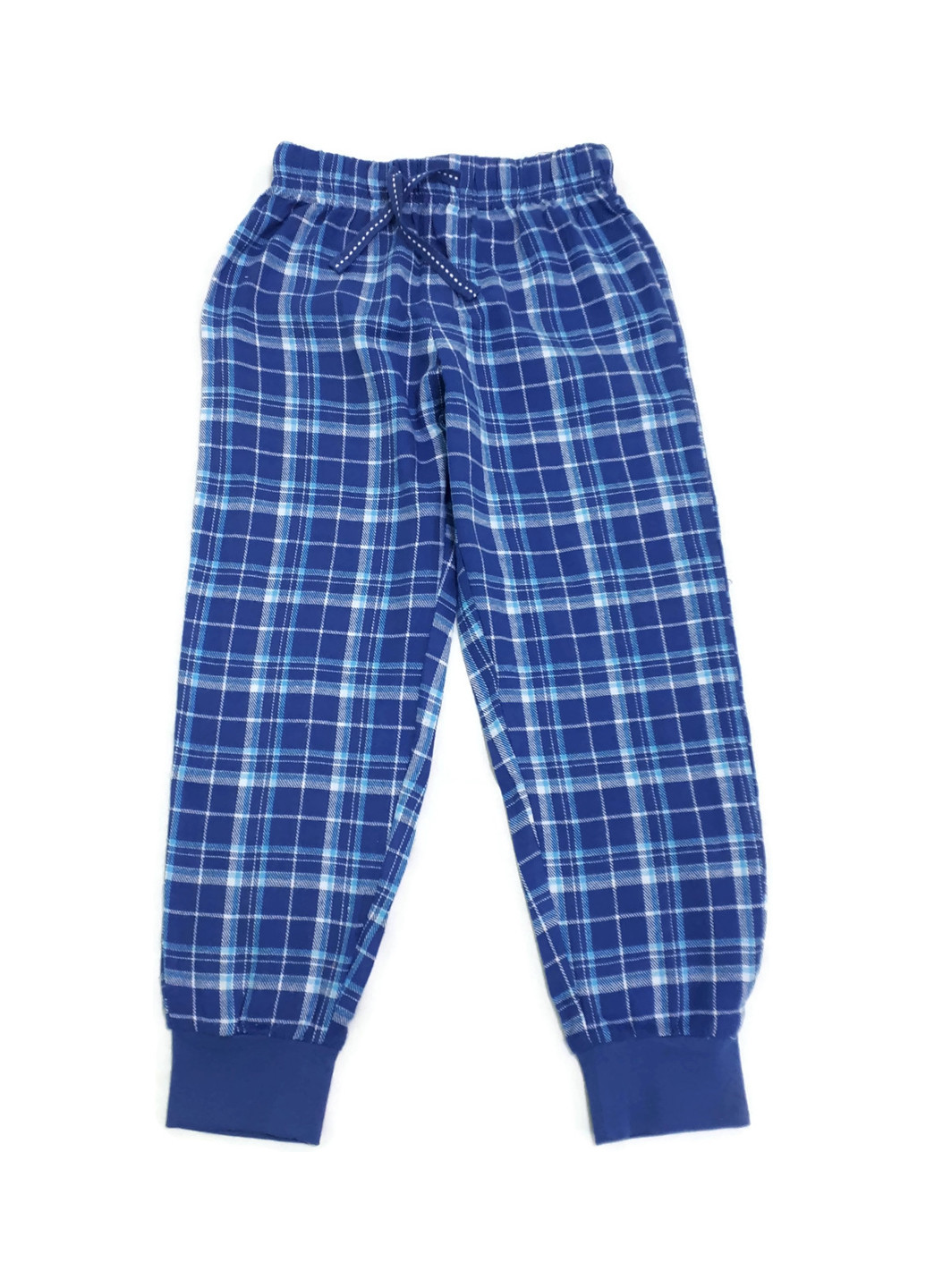 Блакитна всесезон піжама (лонгслів, брюки) лонгслив + брюки Lupilu