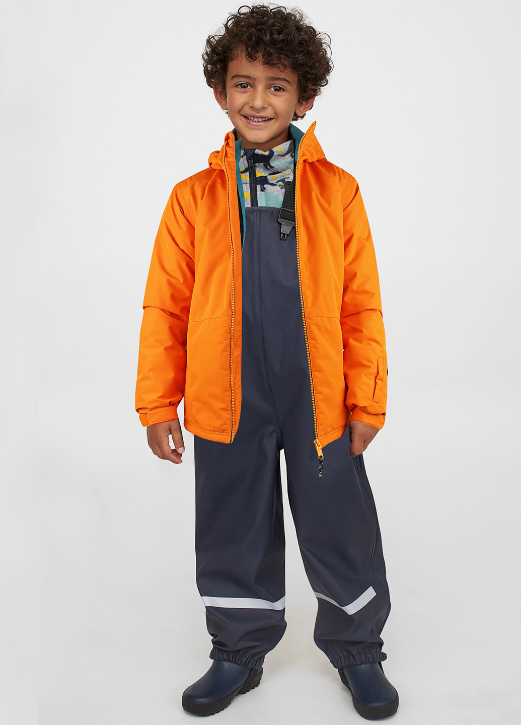 Оранжевая демисезонная лыжная куртка O'Neill