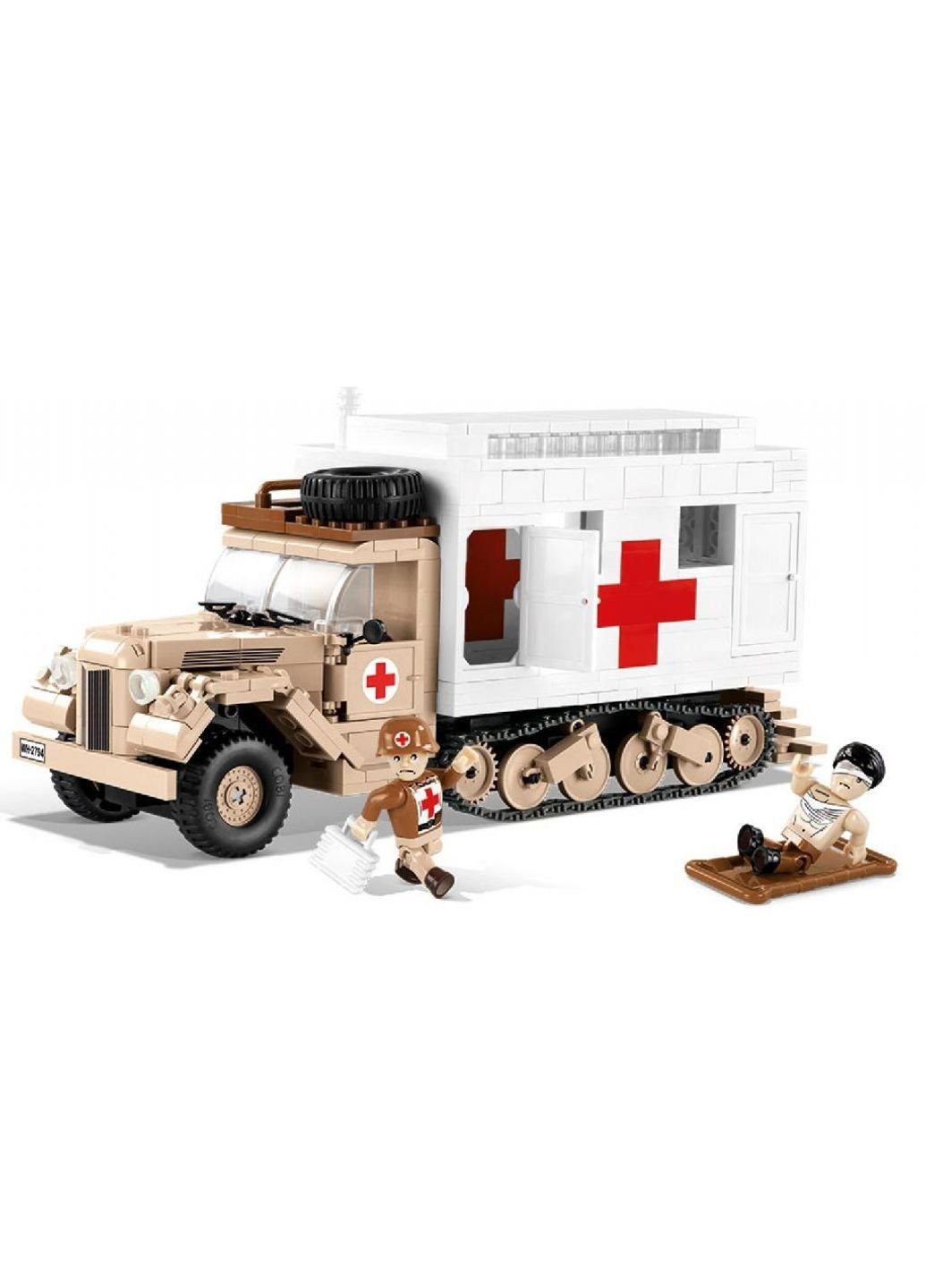Конструктор Полугусеничная санитарная машина Мул 535 деталей (-2518) Cobi (254073301)