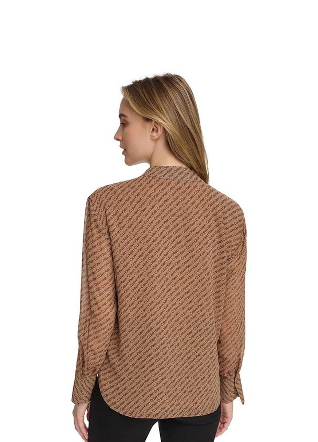 Коричнева блуза Calvin Klein