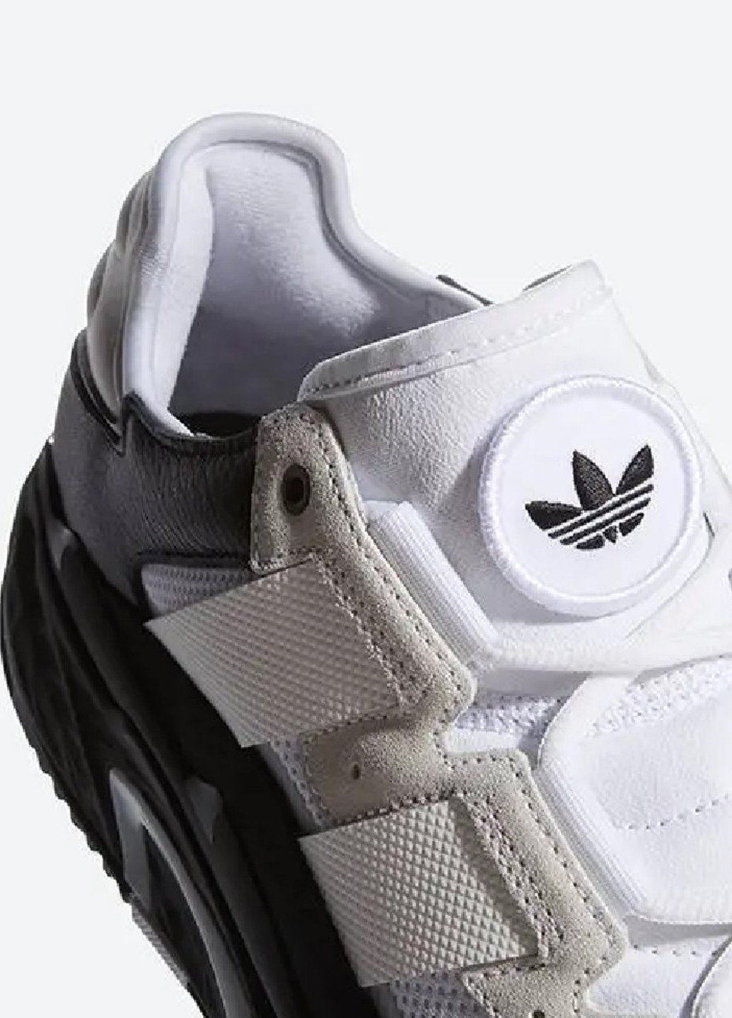 Черно-белые всесезонные кроссовки h67366_2024 adidas Originals Niteball