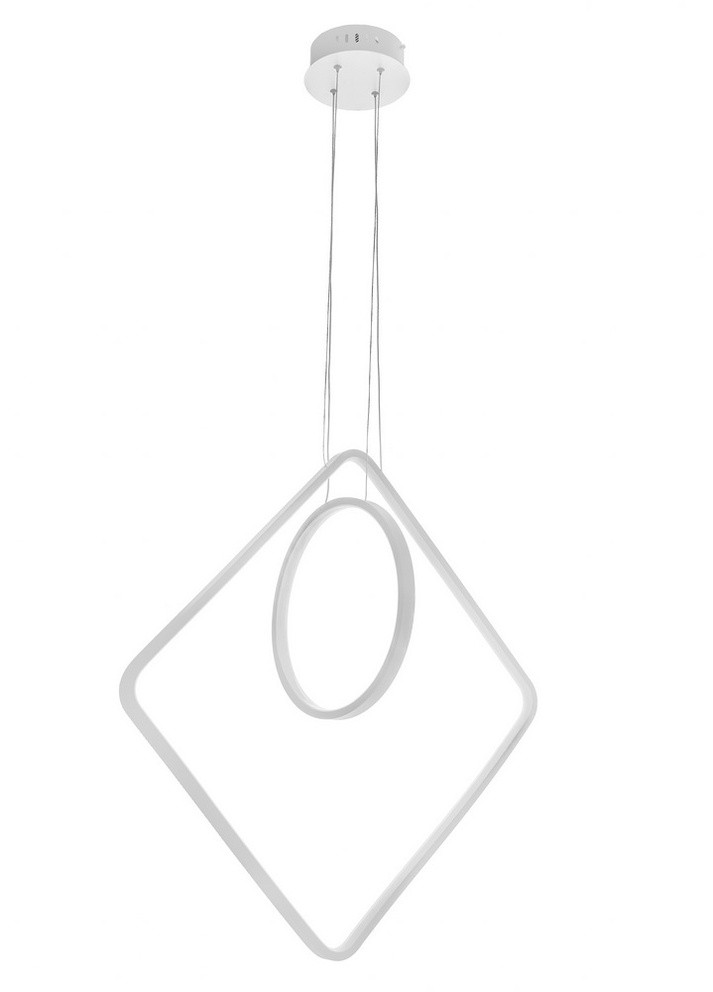 Светильник потолочный подвесной светодиодный для спальни BR-935S/70W LED WH Brille (253893634)