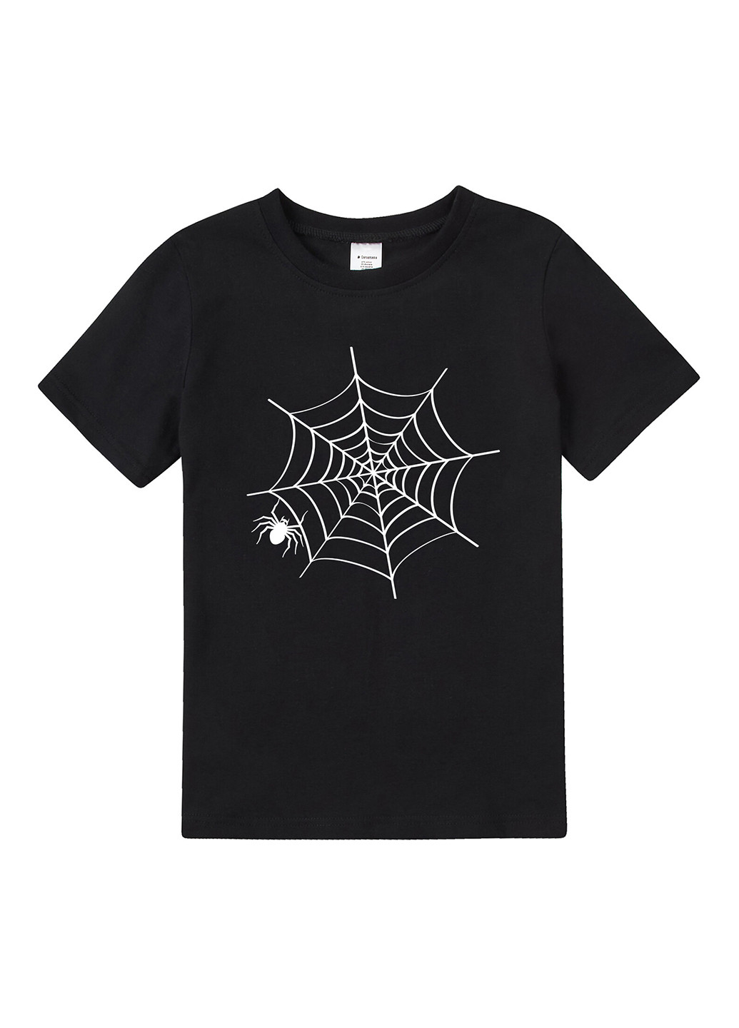 Черная летняя футболка Garnamama