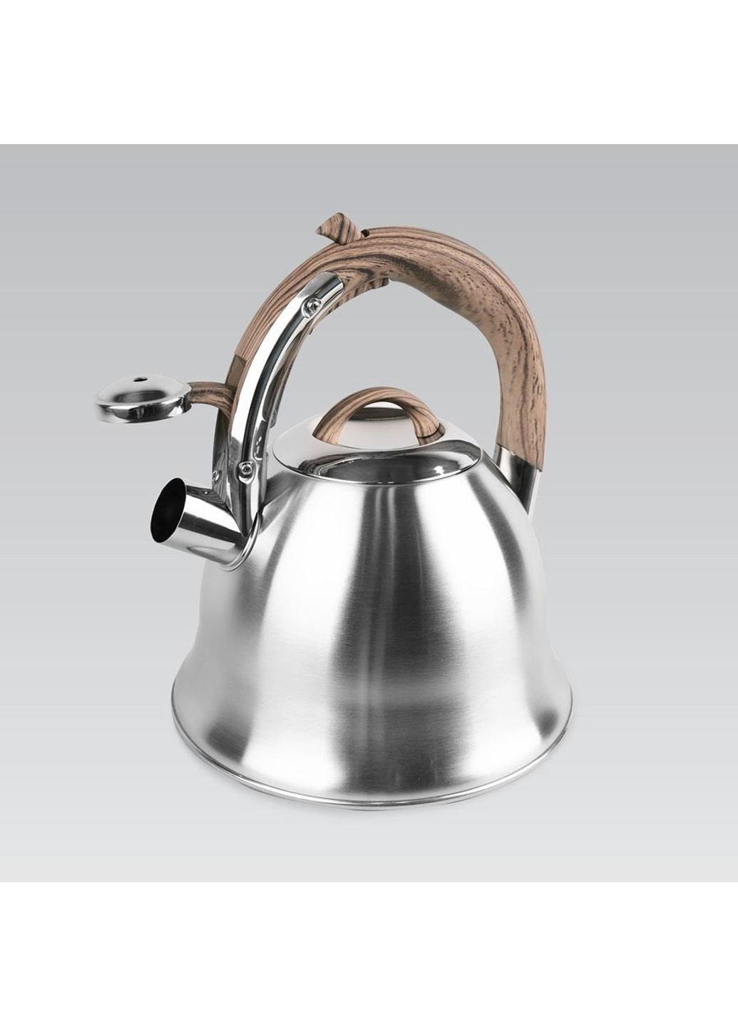 Чайник со свистком MR-1320-W 3 л коричневый Maestro (253543844)