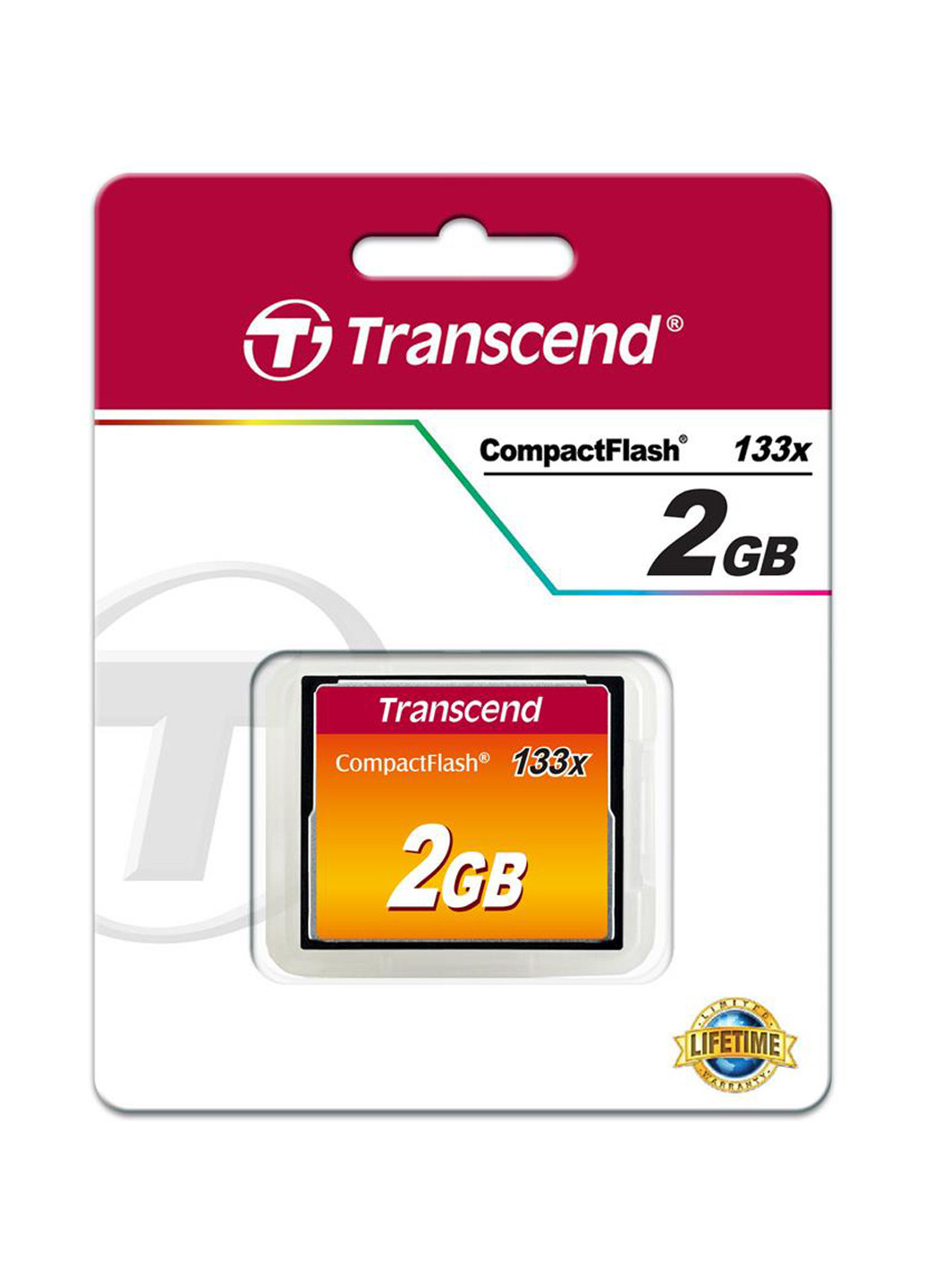 Карта памяти CF 2GB 133X (TS2GCF133) Transcend карта памяти transcend cf 2gb 133x (ts2gcf133) (130843107)