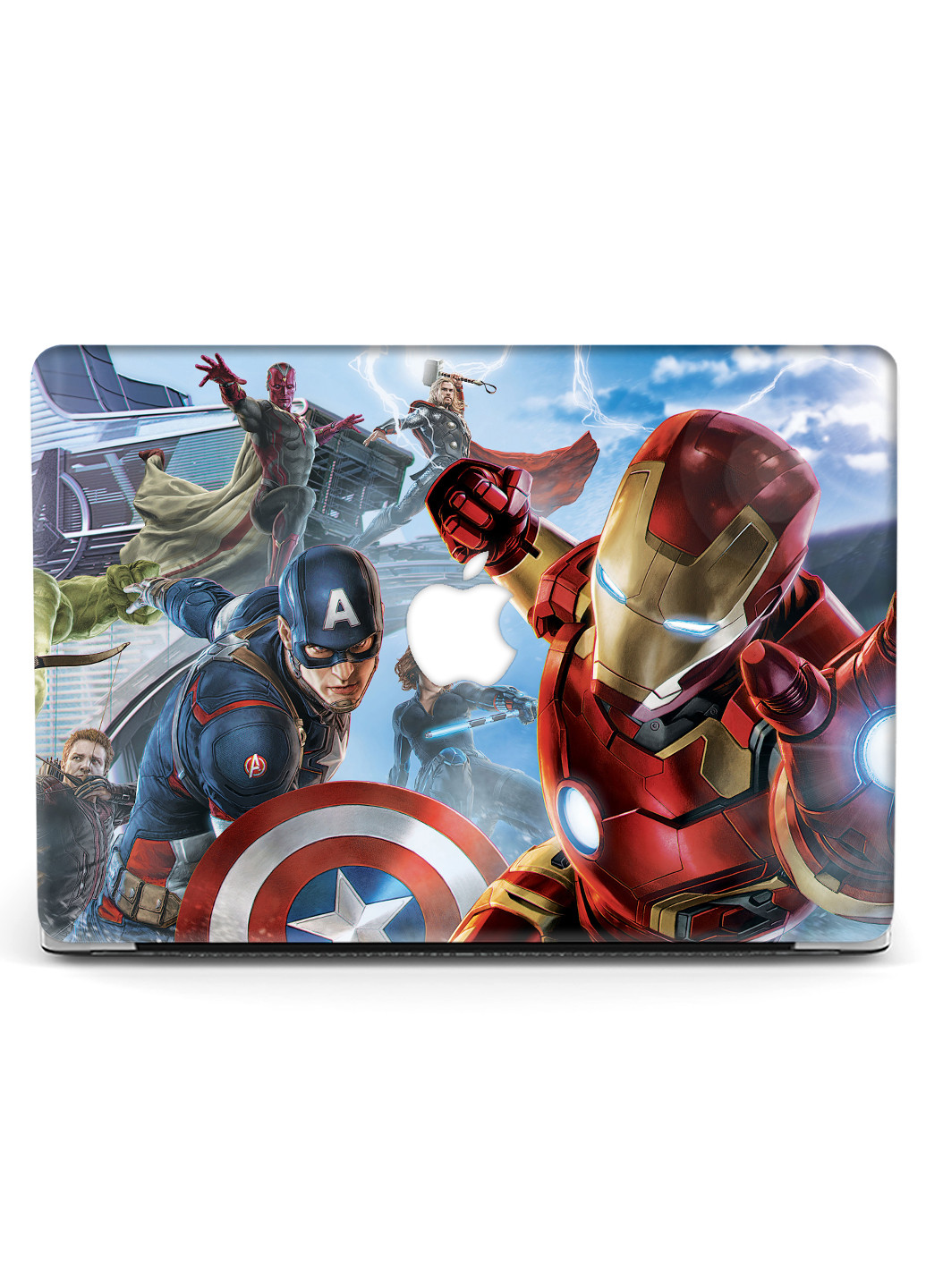 Чехол пластиковый для Apple MacBook Air 11 A1465 / A1370 Марвел (Marvel) (6349-1688) MobiPrint (218505266)