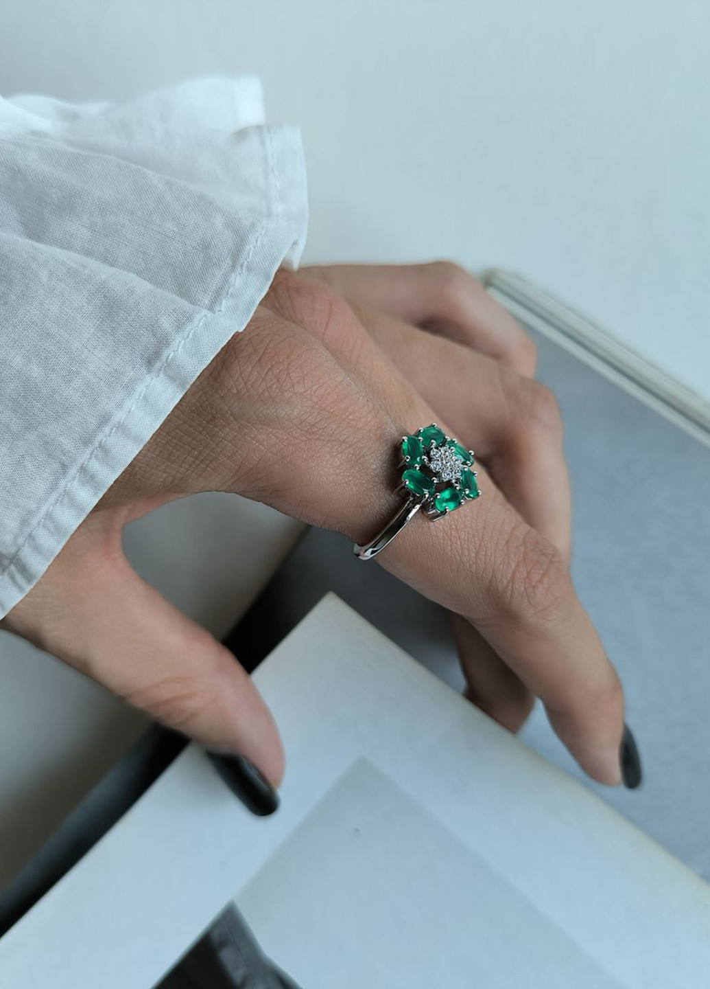 Кольцо Silver Flame (354214829)