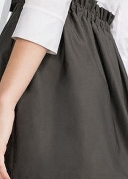 Темно-серая кэжуал однотонная юбка Zara