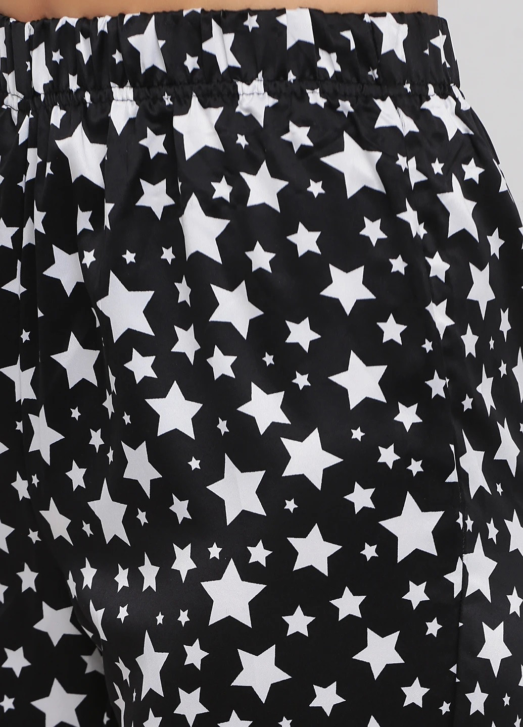 Черно-белая всесезон пижама (футболка, брюки) футболка + брюки Studio