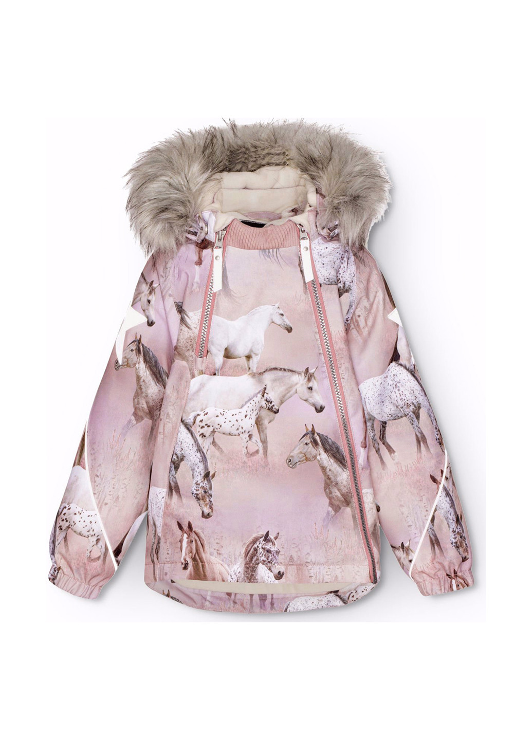 Рожева зимня куртка Molo