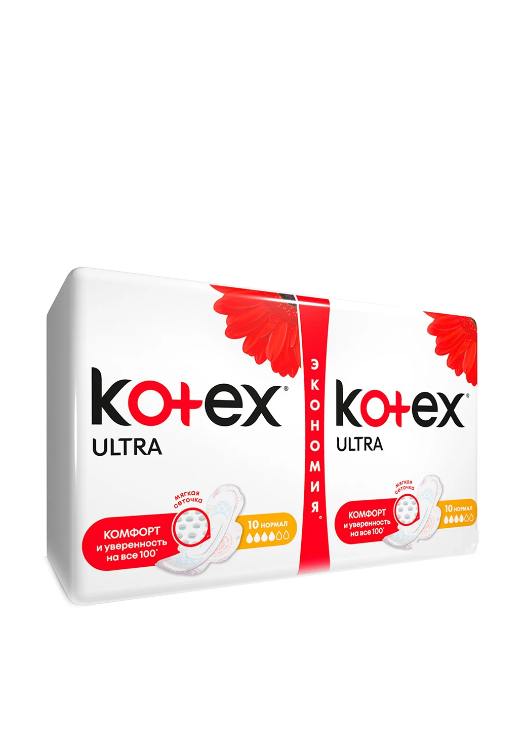 Прокладки Ultra Dry Normal Duo Kotex (230494534)