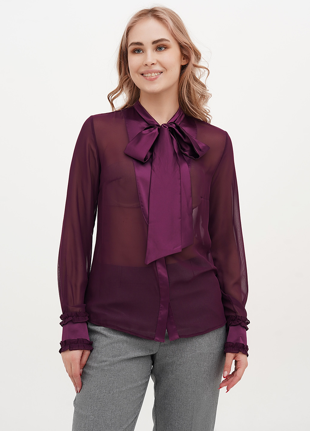 Фиолетовая блуза Vicolo