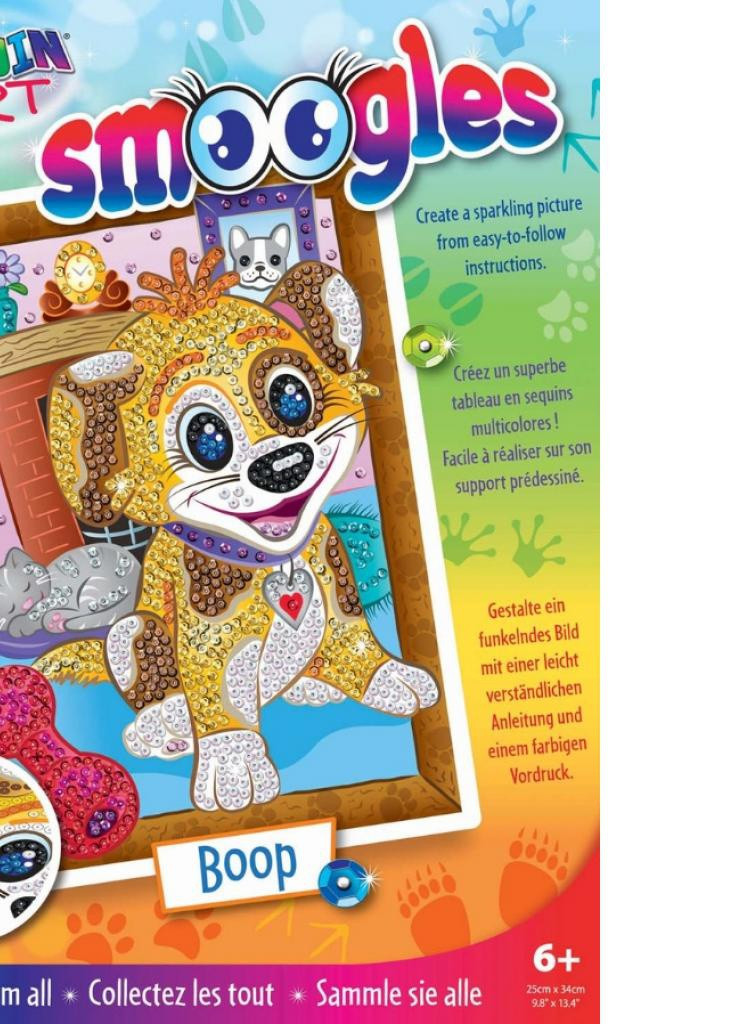 Набір для творчості SMOOGLES Щеня (SA1816) Sequin Art (202365485)
