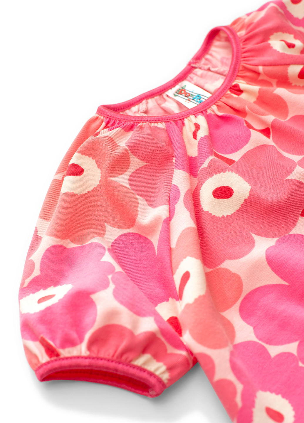Розовая всесезон пижама (футболка, шорты) футболка + шорты Do-Re-Mi