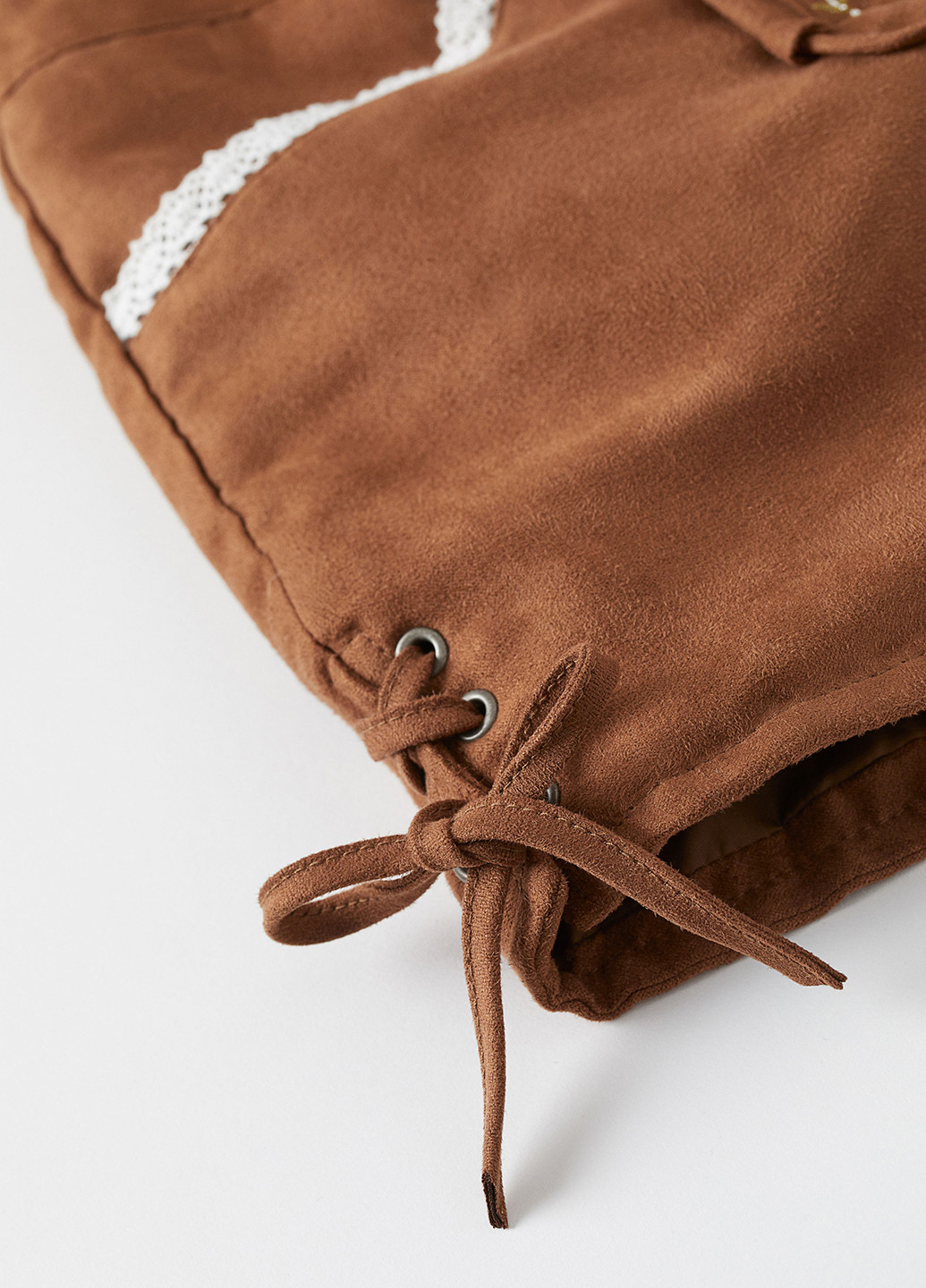 Комбинезон H&M комбинезон-шорты рисунок коричневый кэжуал полиэстер