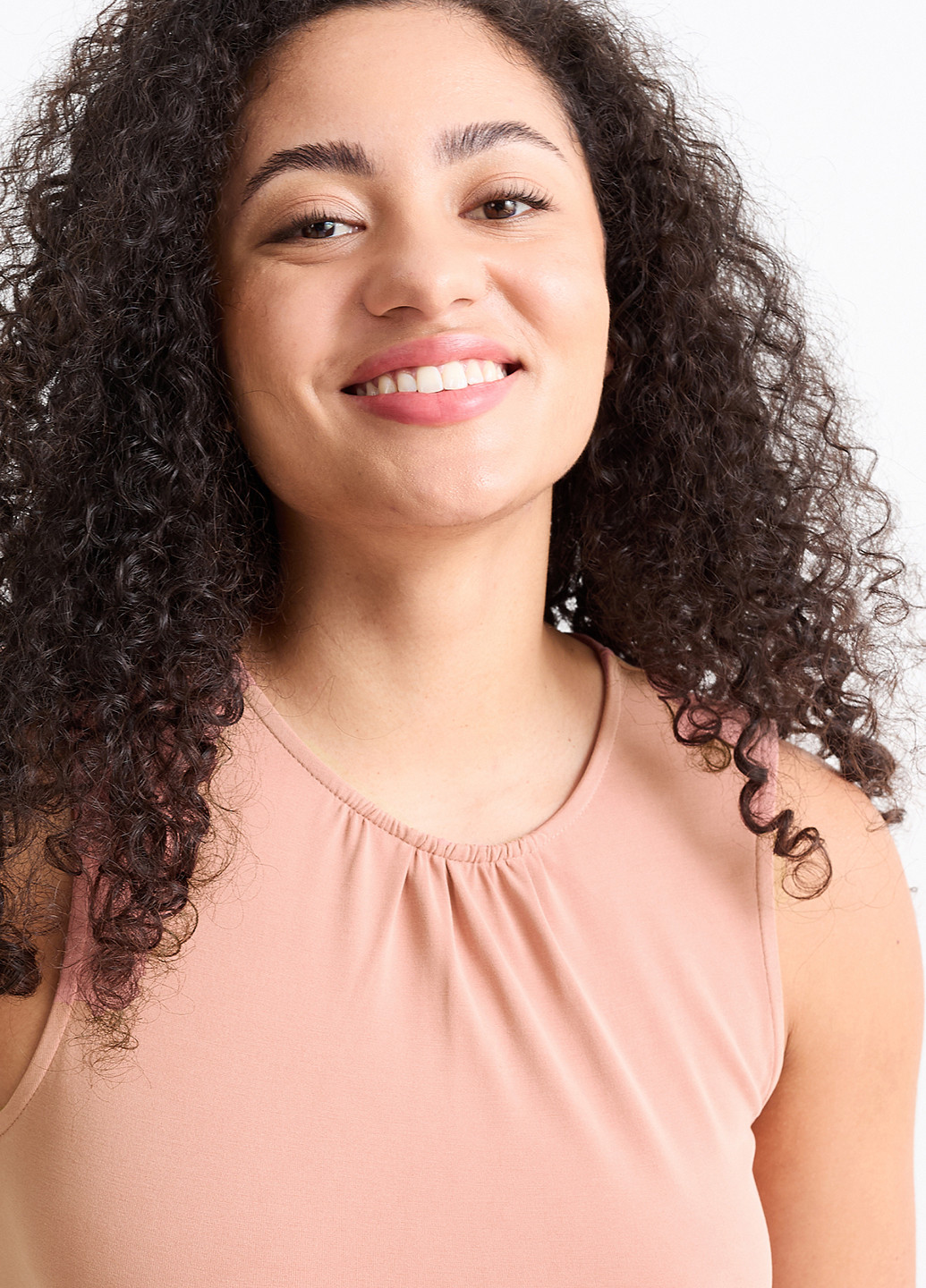 Пудрова кежуал сукня а-силует C&A однотонна