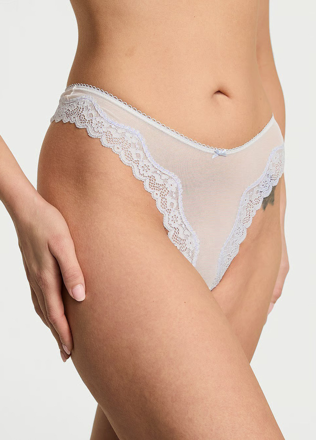 Светло-голубой демисезонный комплект (бюстгальтер, трусики) Victoria's Secret