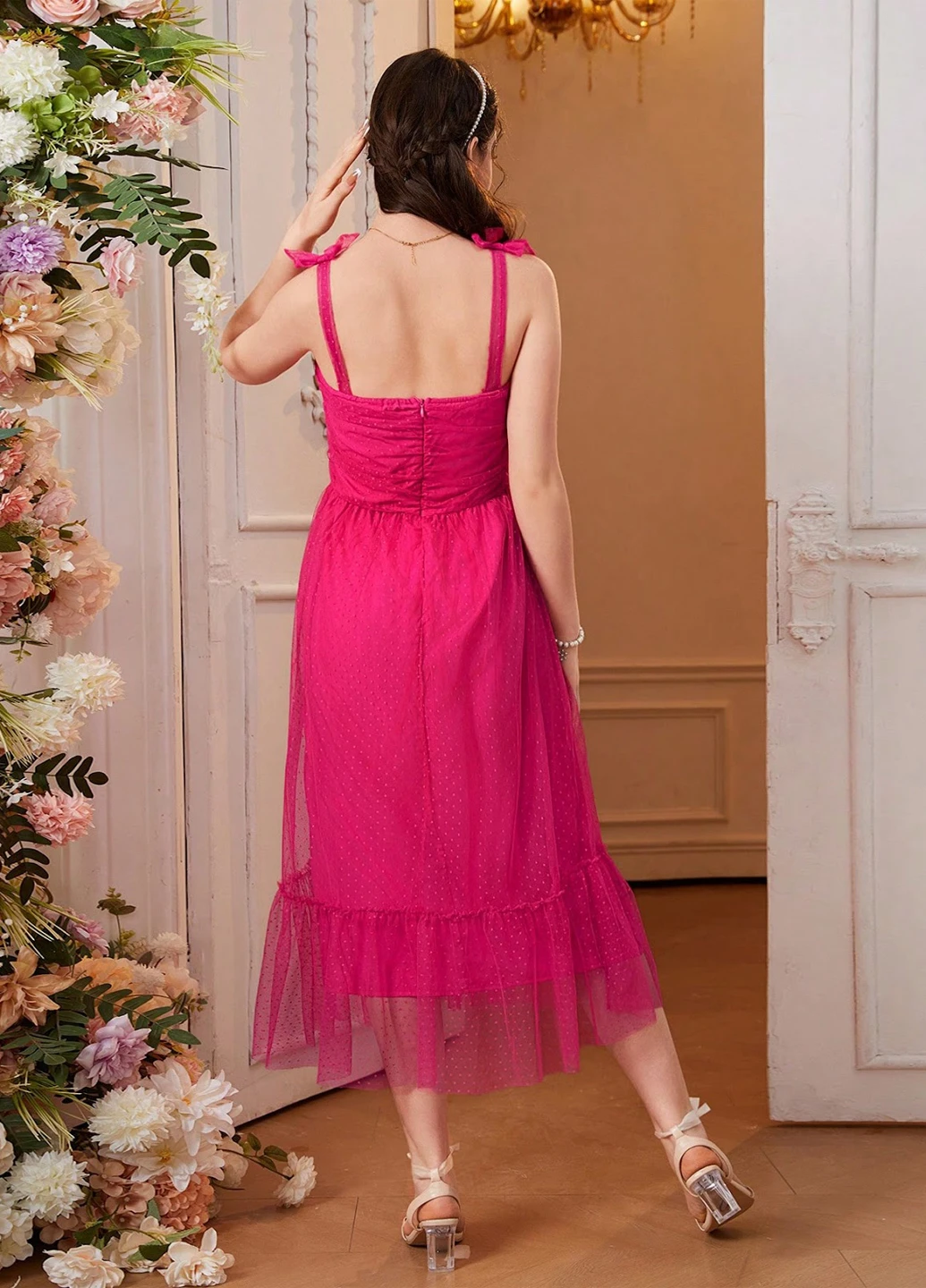 Рожева сукня SHEIN (322852119)