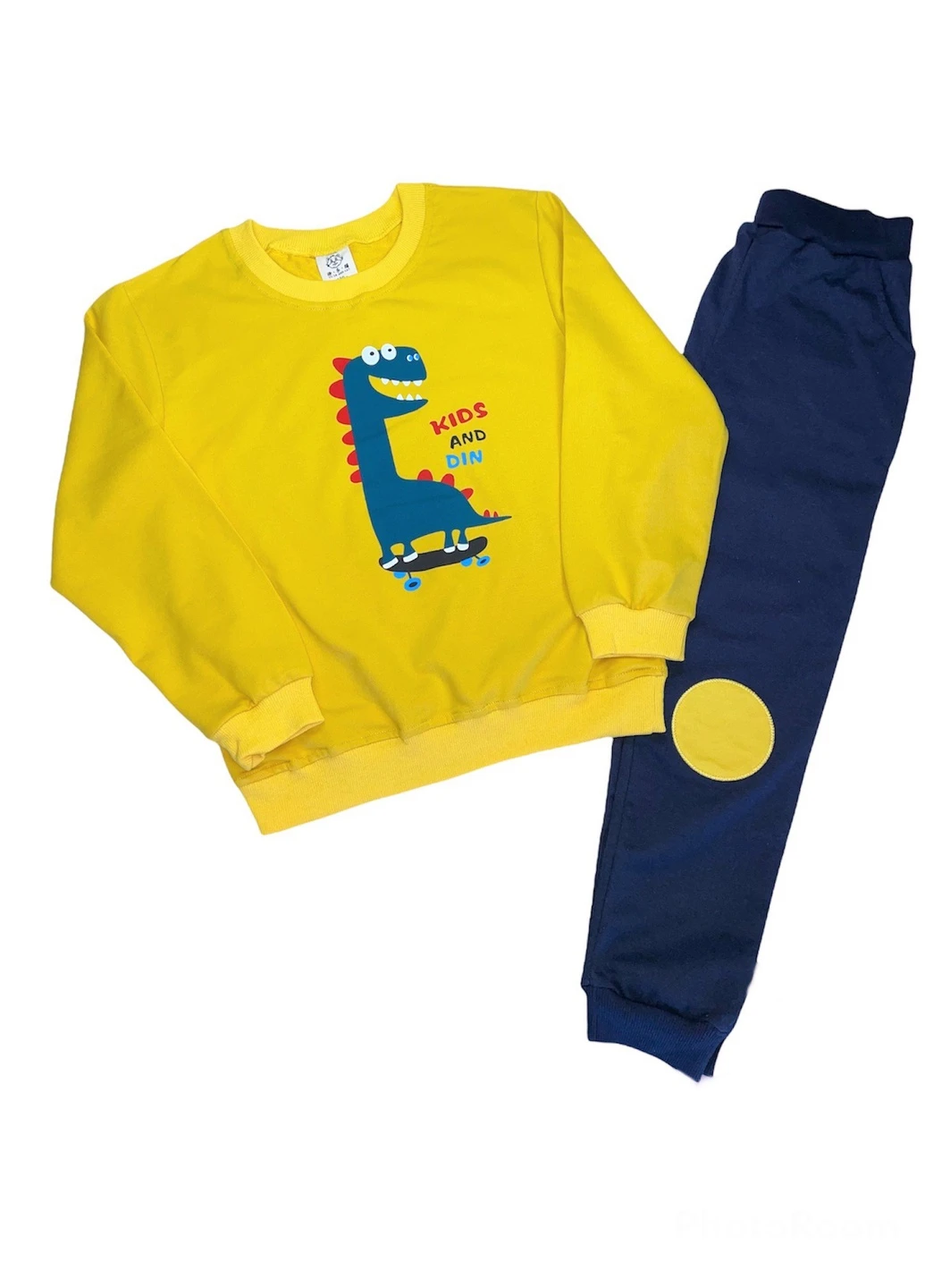 Жовтий демісезонний костюм Wellkids