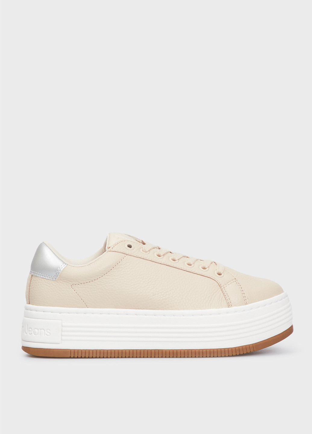 Кроссовки Calvin Klein Jeans бежевые демисезоны (366292681)