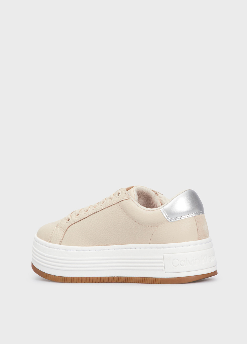 Кроссовки Calvin Klein Jeans бежевые демисезоны (366292681)