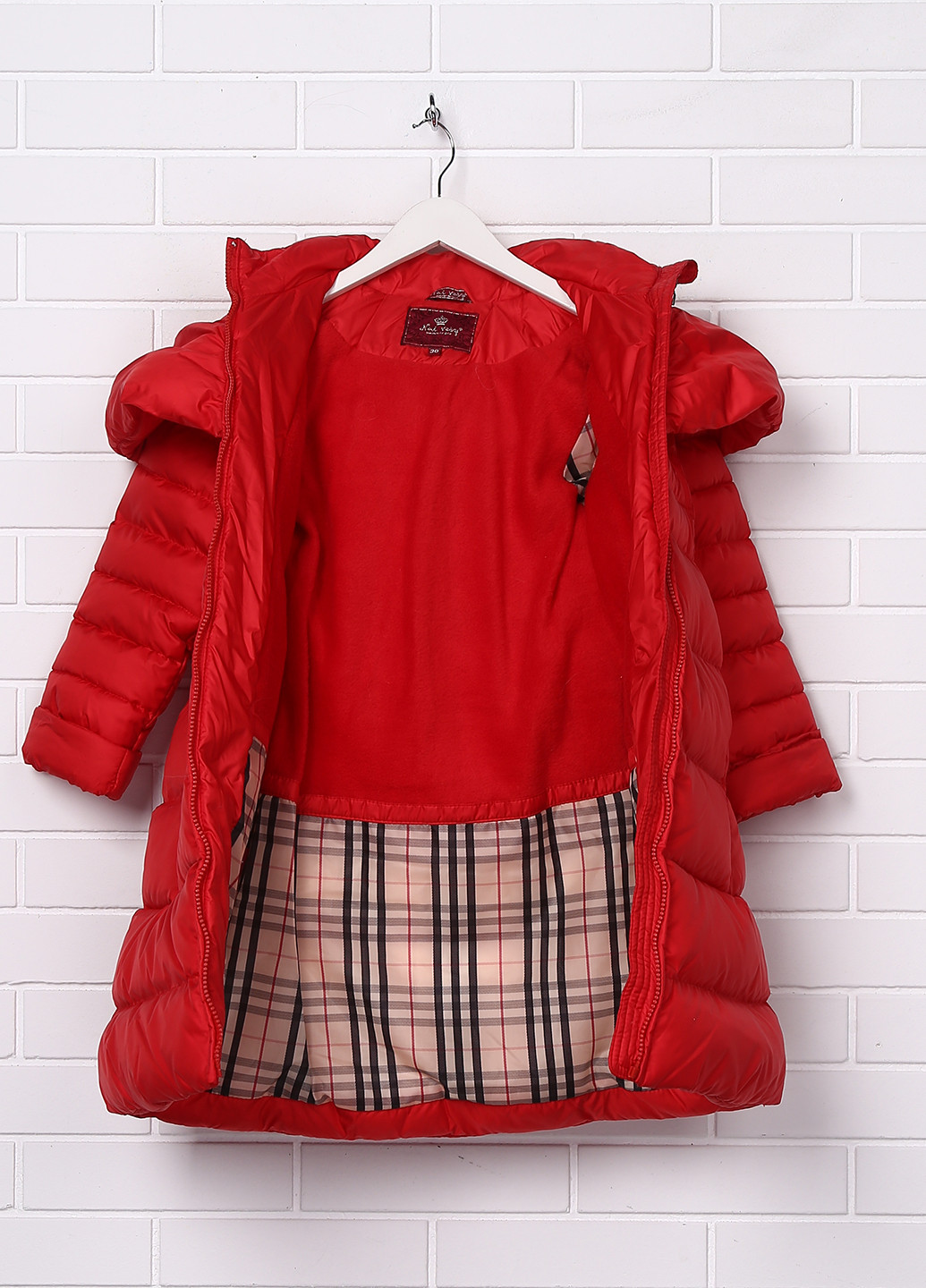 Красная зимняя куртка Nui Very