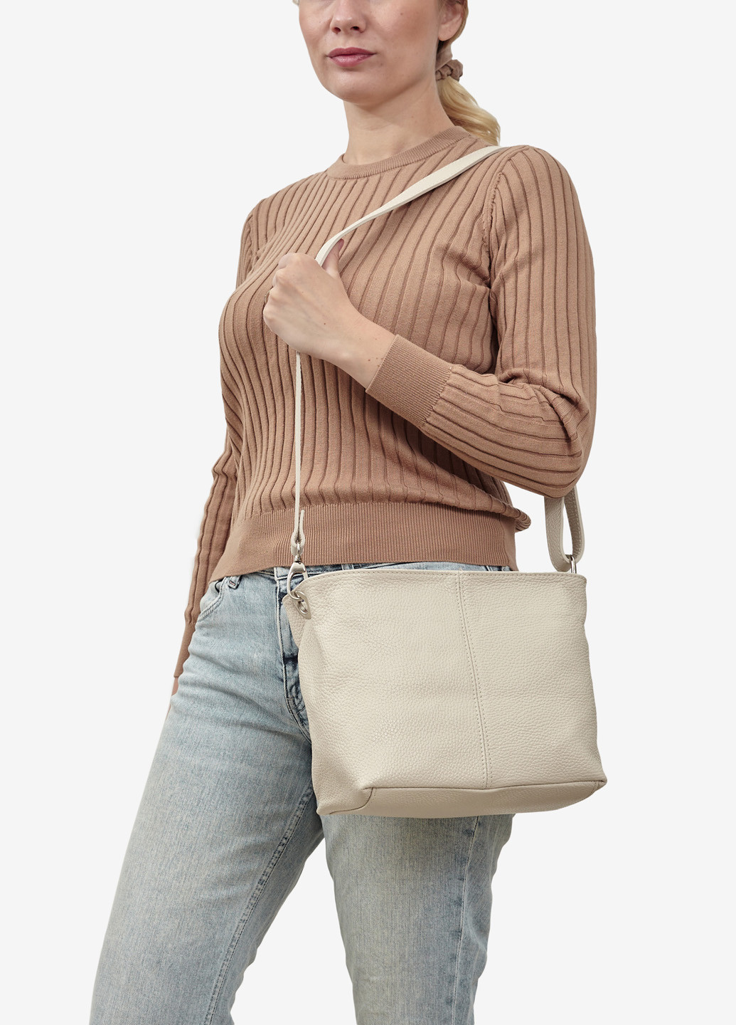 Сумка жіноча шкіряна крос-боді маленька Сrossbody Regina Notte (253169486)