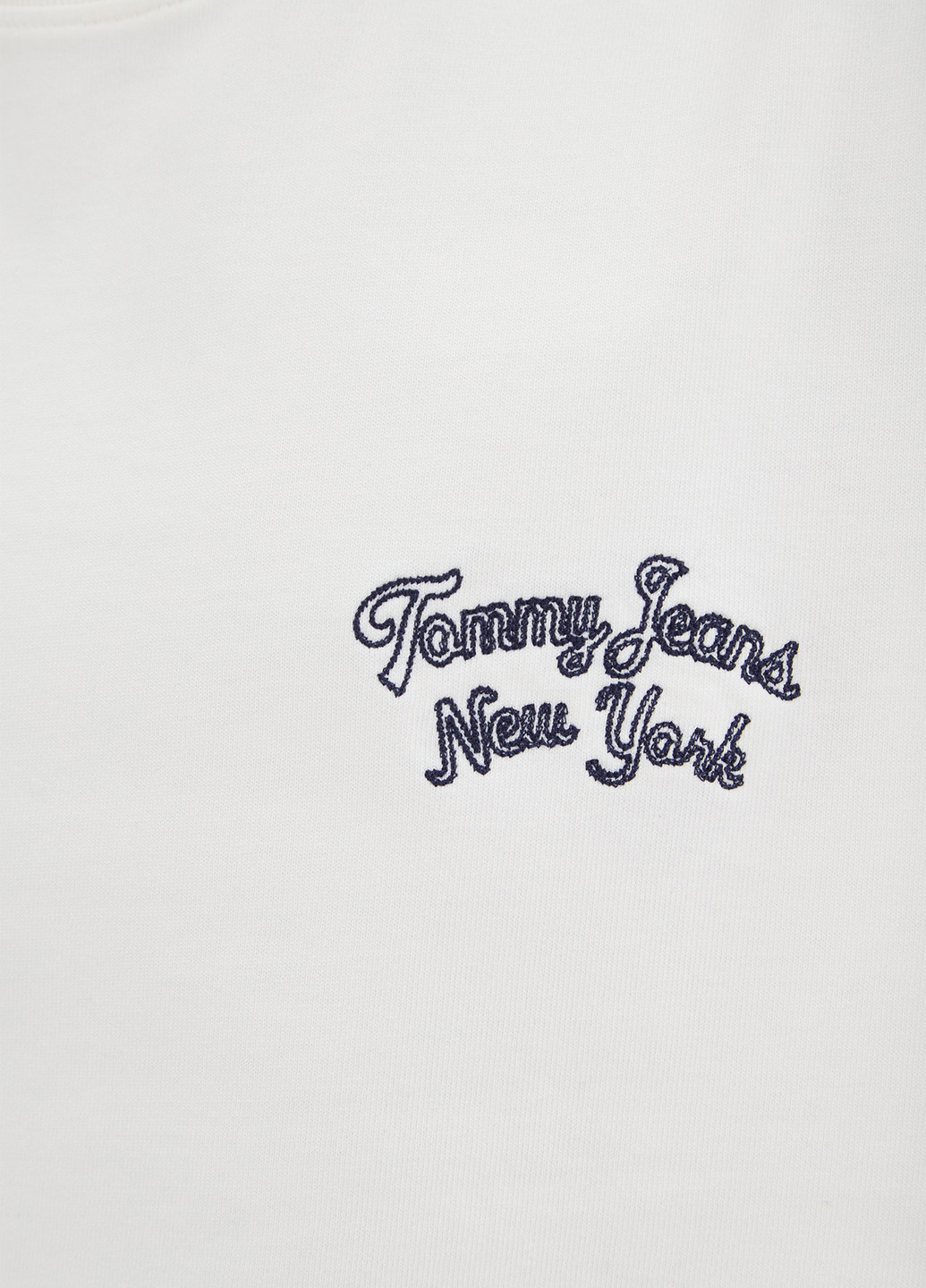 Біла футболка Tommy Jeans