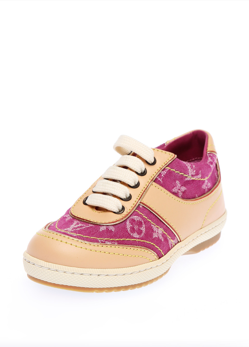 Розовые демисезонные кроссовки Louis Vuitton