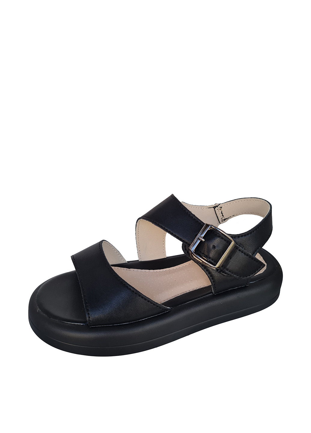 Черные босоножки Purlina с ремешком