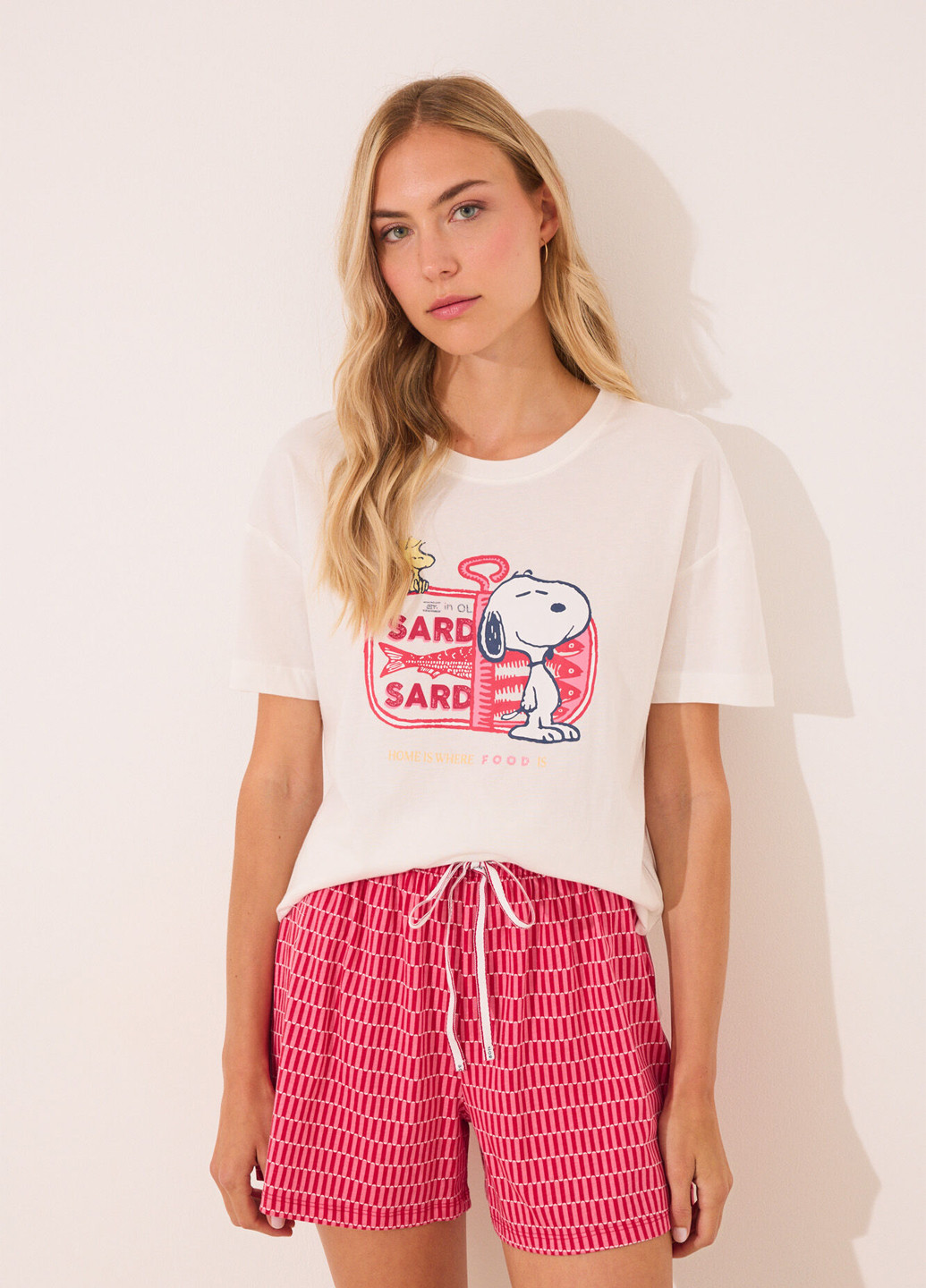 Комбінована всесезон піжама (футболка, шорти) футболка + шорти Women'secret