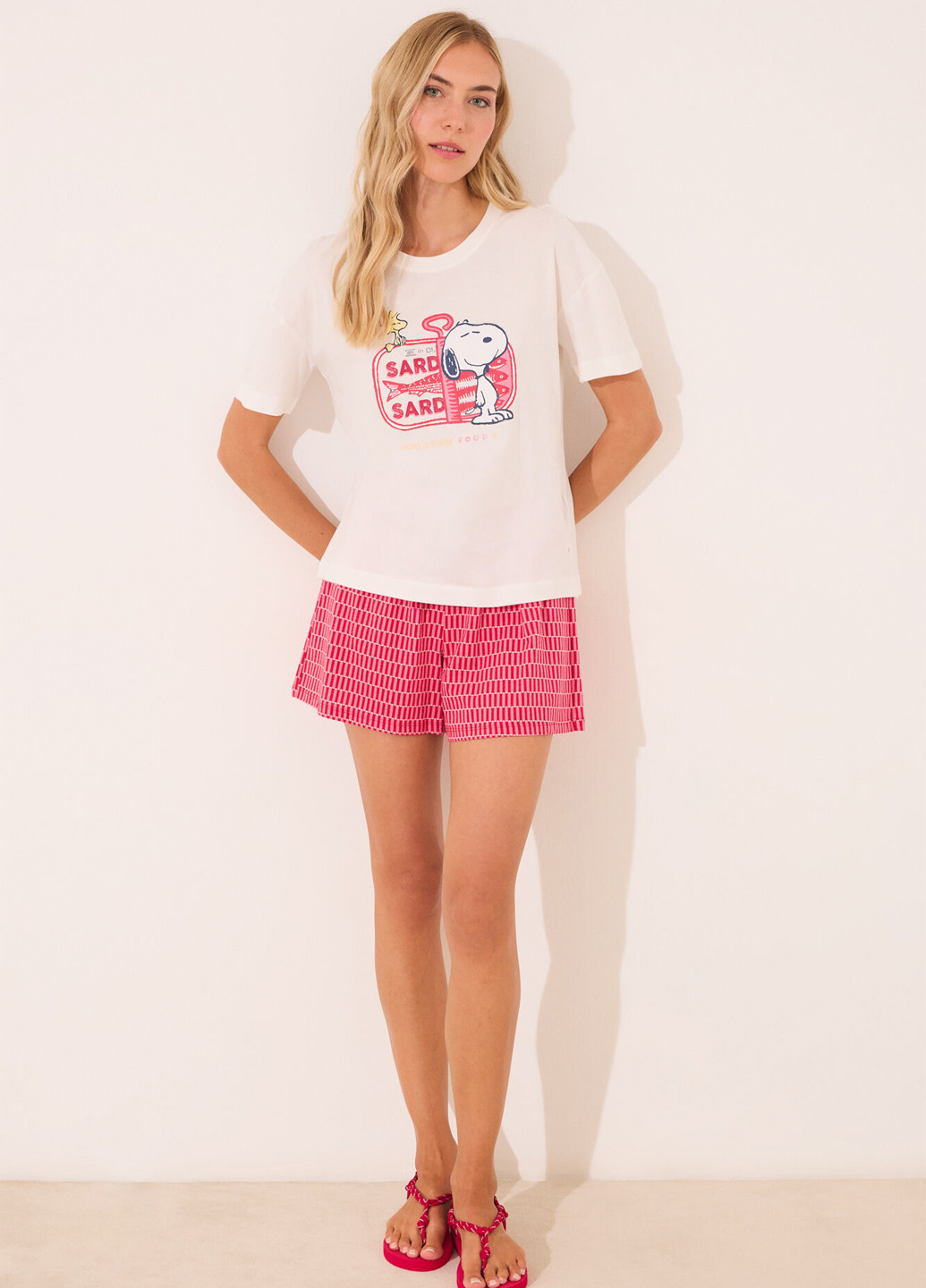 Комбінована всесезон піжама (футболка, шорти) футболка + шорти Women'secret