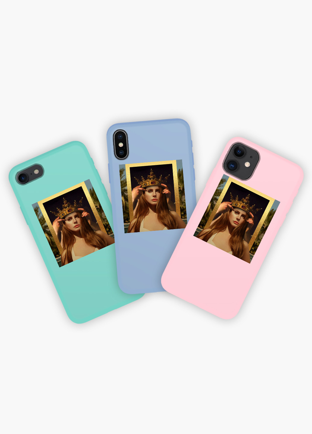 Чехол силиконовый Apple Iphone X Лана Дель Рей Ренессанс (Lana Del Rey Renaissance) (6129-1590) MobiPrint (219534574)