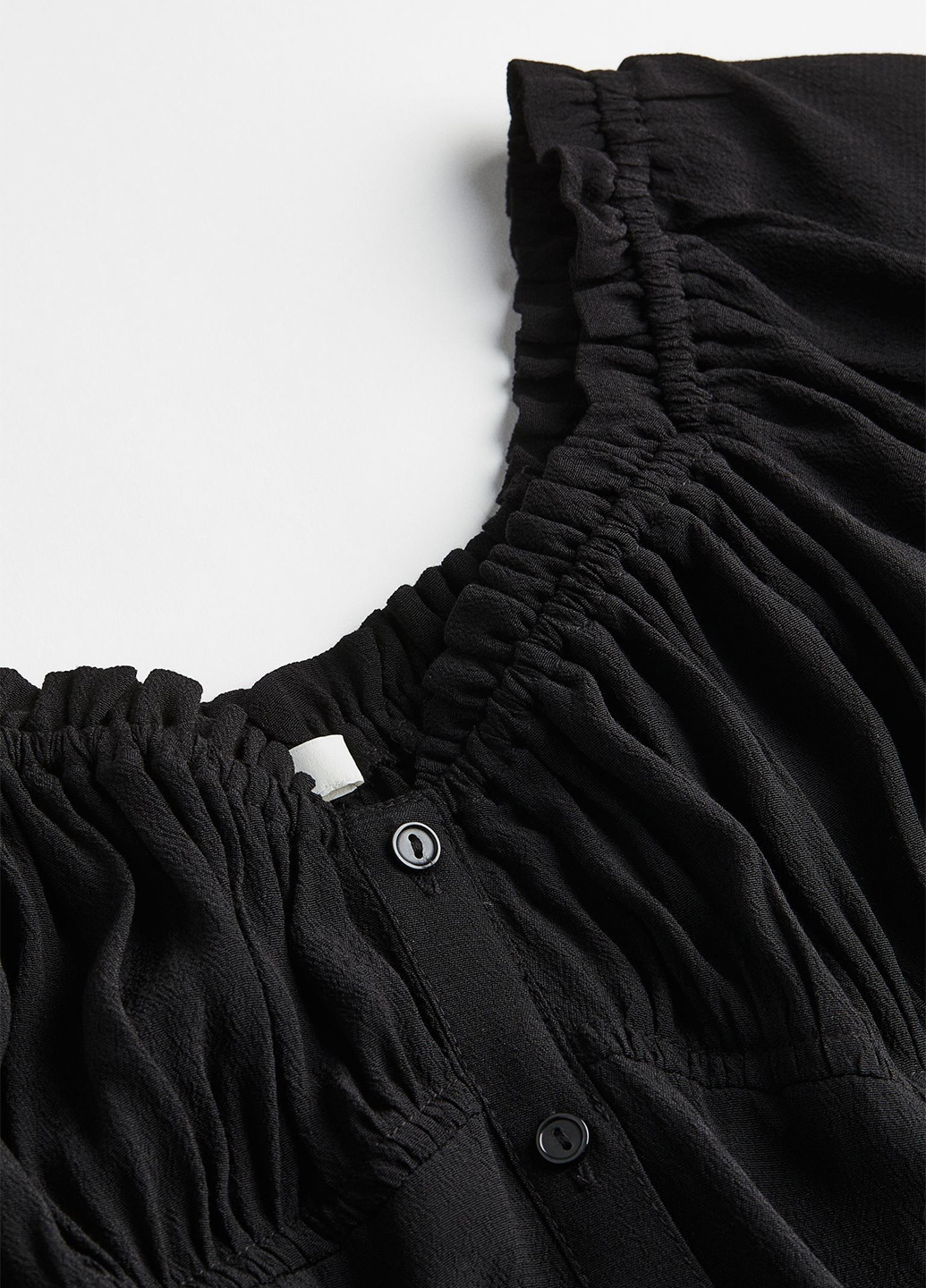 Чорна кежуал сукня а-силует H&M однотонна