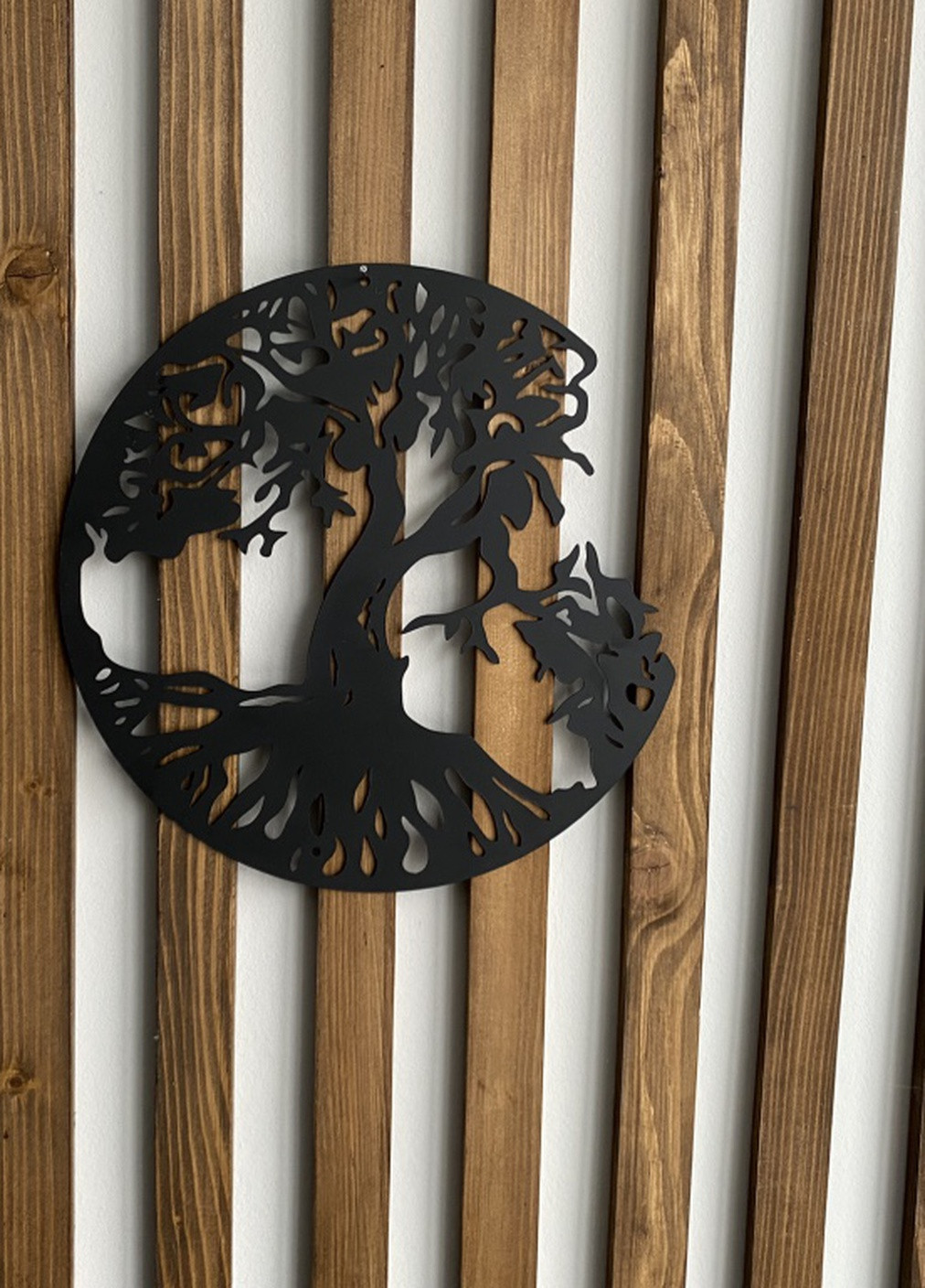 Настінний Декор Панно Картина Лофт З Металу Дерево Життя Home (256522761)