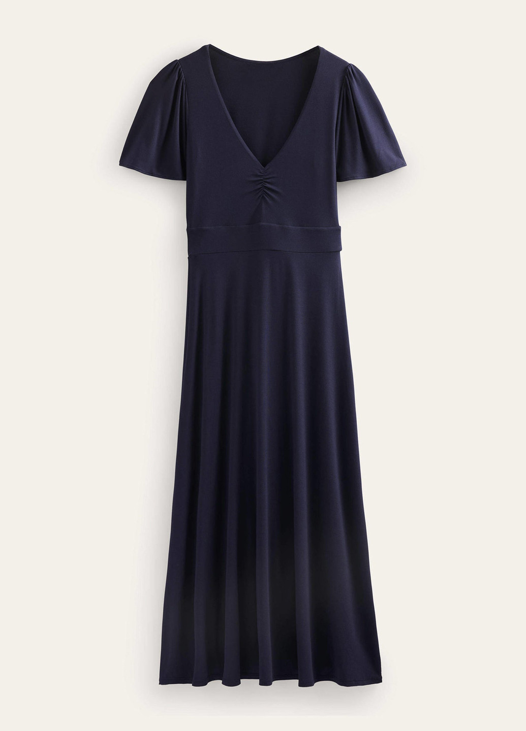 Темно-синее кэжуал платье а-силуэт Boden однотонное